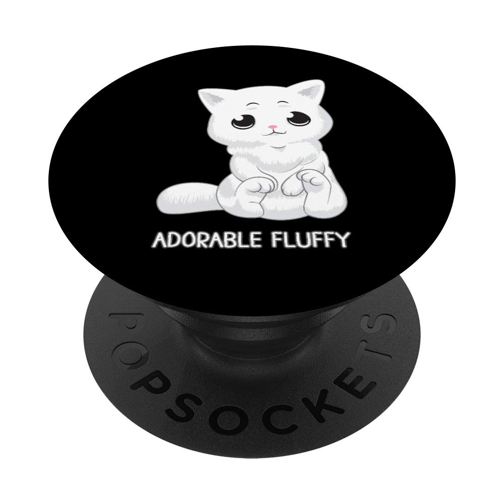 Fluffy Persian Cat Plush Toy - Adorable Stuffed Animal Gift for Cat Lovers & Moms - Perfect for Birthdays, Valentine's Day & Home Decor