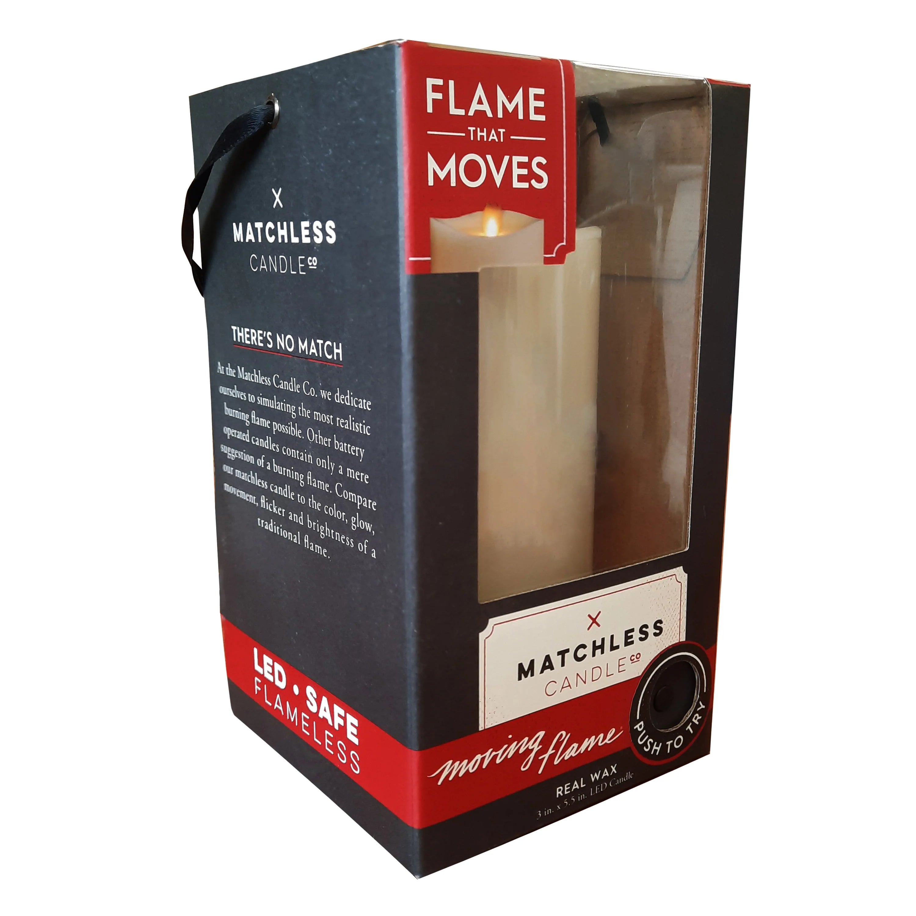 Matchless Candle Co Flameless LED Candles - Set of 6 Battery Operated Pillar Candles 3