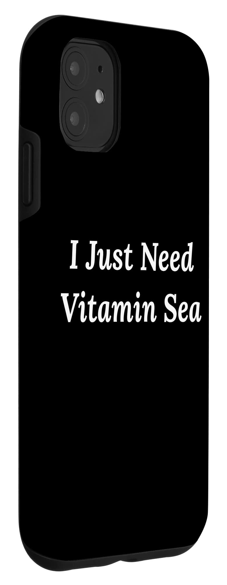iPhone 11 Case - Premium Protective Phone Cover with Vitamin Sea Design | Perfect for Beach, Vacation & Summer Outings