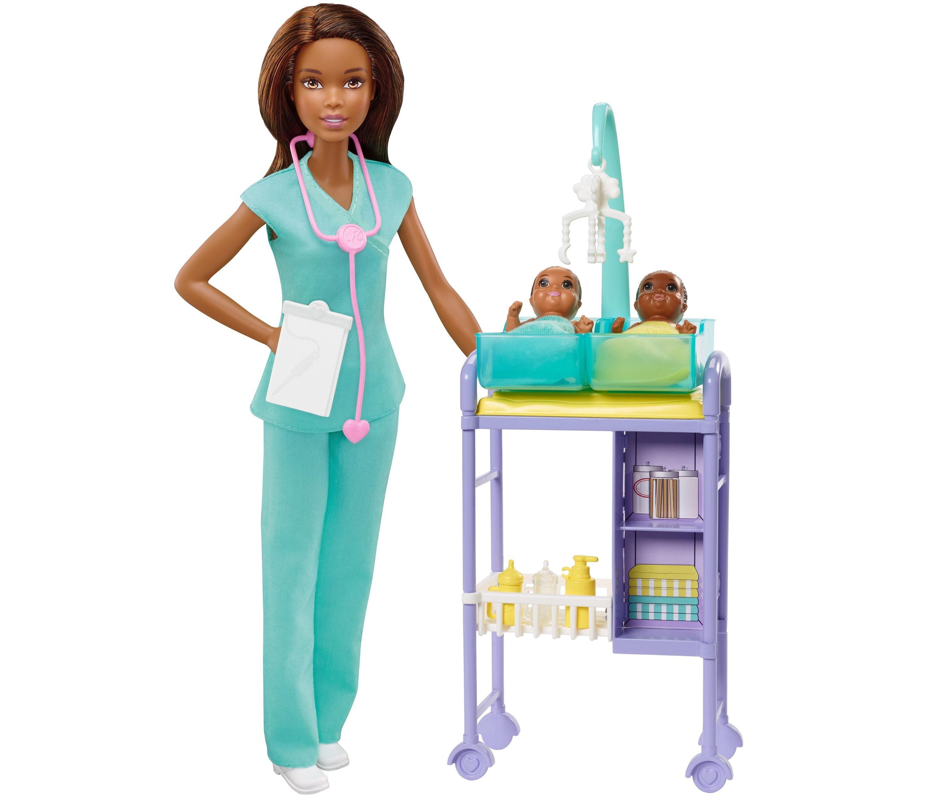 Barbie 12 Inch Baby Doctor Doll Playset - Inspiring Role Play Toy for Kids | Perfect for Pretend Play, Birthday Gifts & Educational Fun