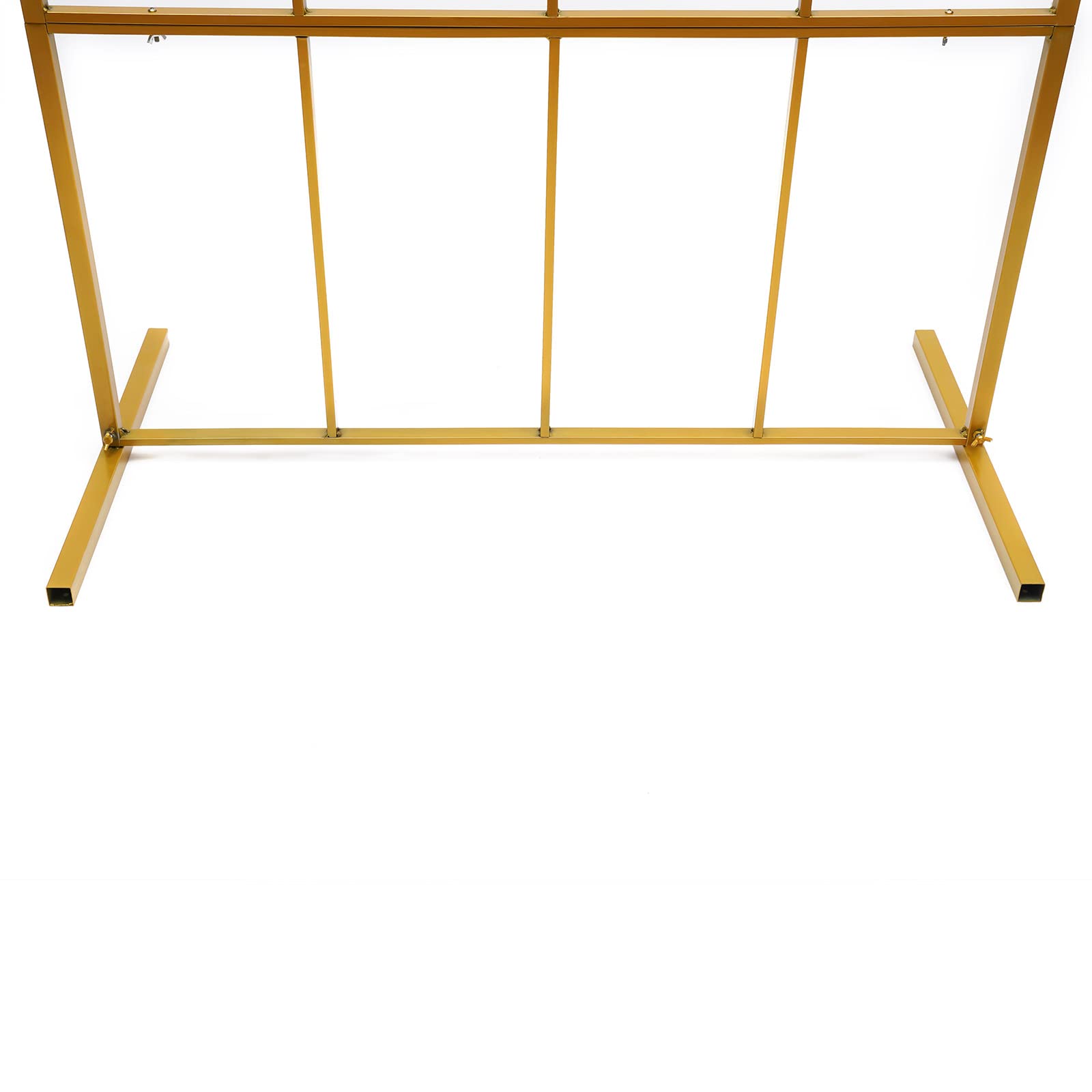Gold Wedding Arch Stand - Elegant Iron Backdrop for Wedding, Party & Event Decorations - Perfect for DIY Wedding, Anniversary, and Outdoor Ceremony Decor