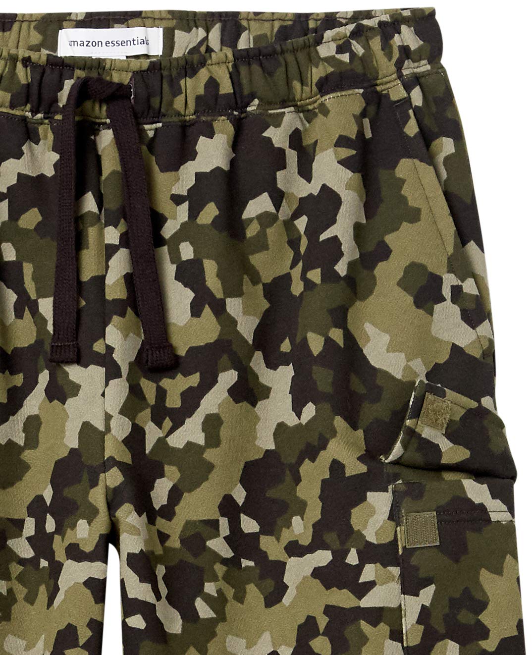 Amazon Essentials Men's Cargo Fleece Sweatpant - Comfortable Winter Joggers with Pockets for Casual Wear, Gym & Outdoor Activities