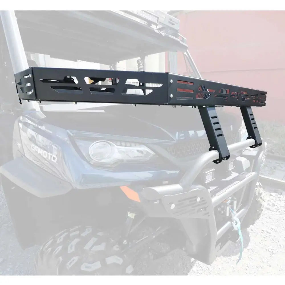 CFMoto UForce 1000 Front Basket - Heavy Duty Utility Cargo Carrier for 2021-2024 Models - Perfect for Hunting, Camping & Farm Work Accessories