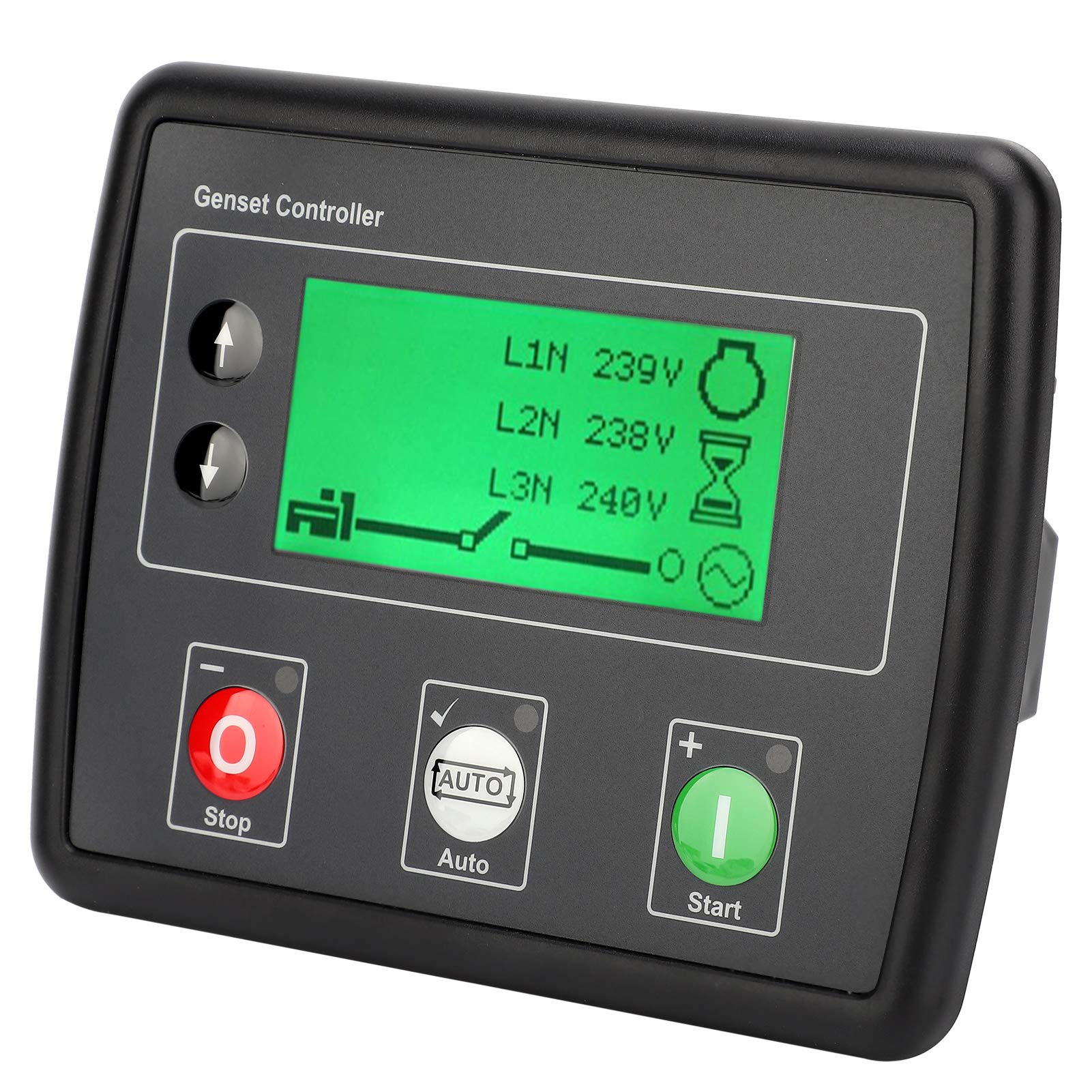 DSE4520 Auto Mains Failure Control Module for Diesel Generators - Self-Starting LCD Protection Board with Alarm Function | Perfect for Backup Power Systems, Emergency Generators & Industrial Applications