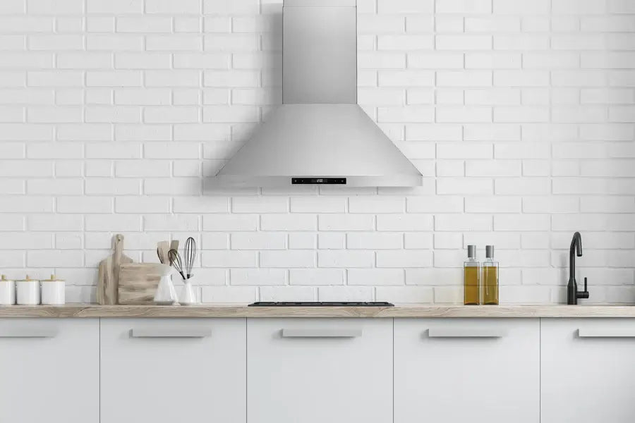 Hauslane Chef Convertible Stainless Steel Wall Mount Range Hood - 30
