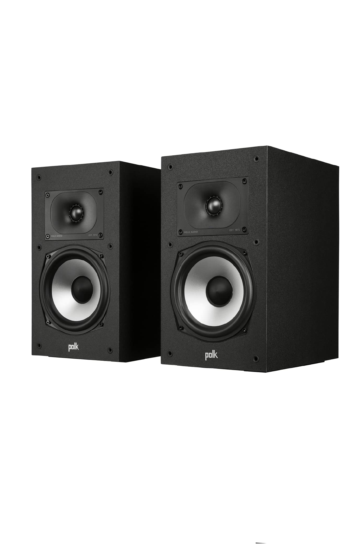 Polk Monitor XT20 Bookshelf Speakers (Pair) - Hi-Res Audio Certified, Dolby Atmos & DTS:X Compatible, 1