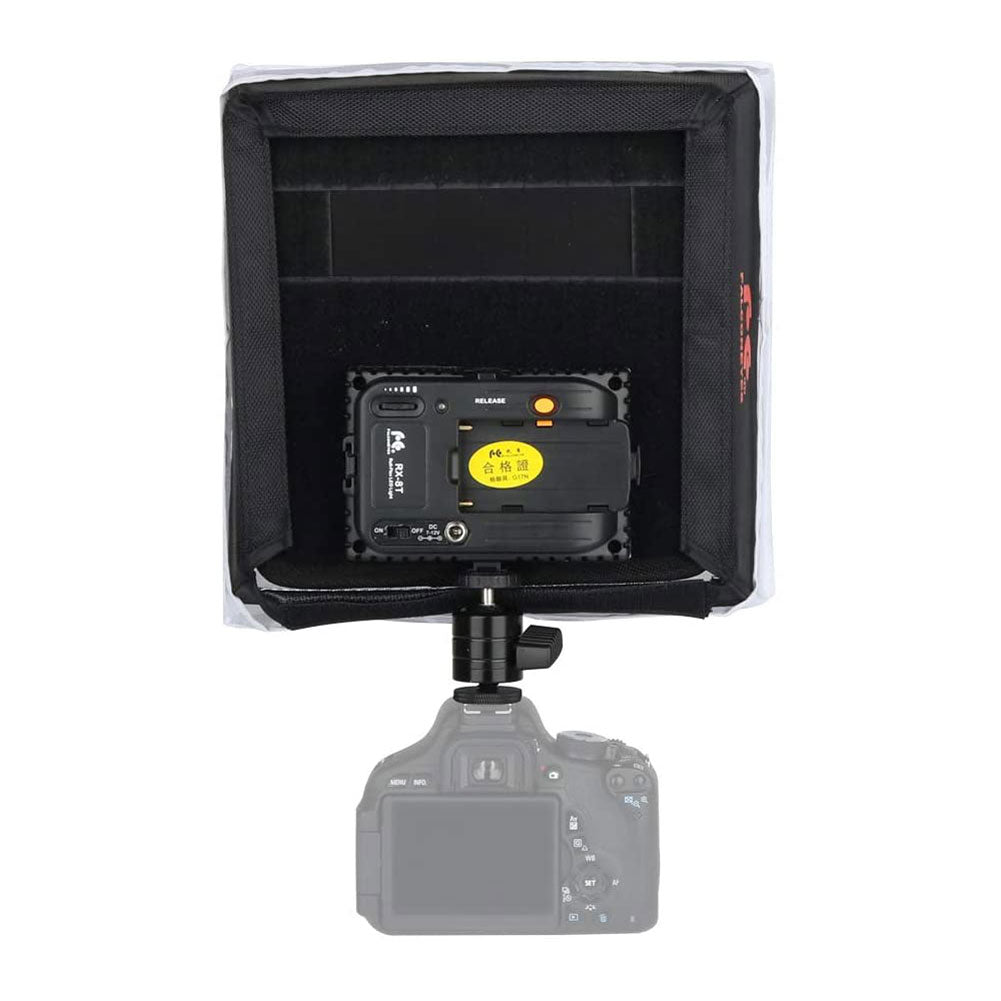 Falcon Eyes RX 8SB Softbox Diffuser for RX 8T & RX 8TD LED Lights - Professional Photography Lighting Accessory for Studio, Portrait, and Product Shoots
