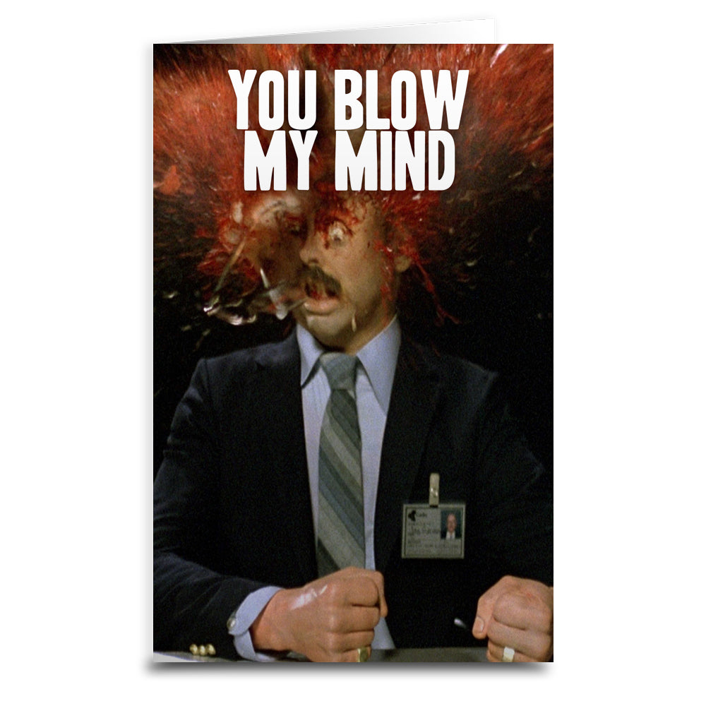 Funny Scanners You Blow My Mind Greeting Card - Perfect for Tech Lovers, Office Humor & Birthday Gifts