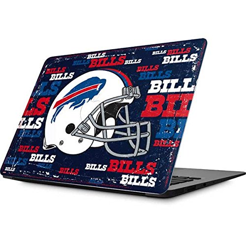 Officially Licensed NFL Buffalo Bills Blast Alternate Design Laptop Skin Decal for MacBook Air 13.3 (2010-2017) | Protective Vinyl Sticker for School, Office & Travel