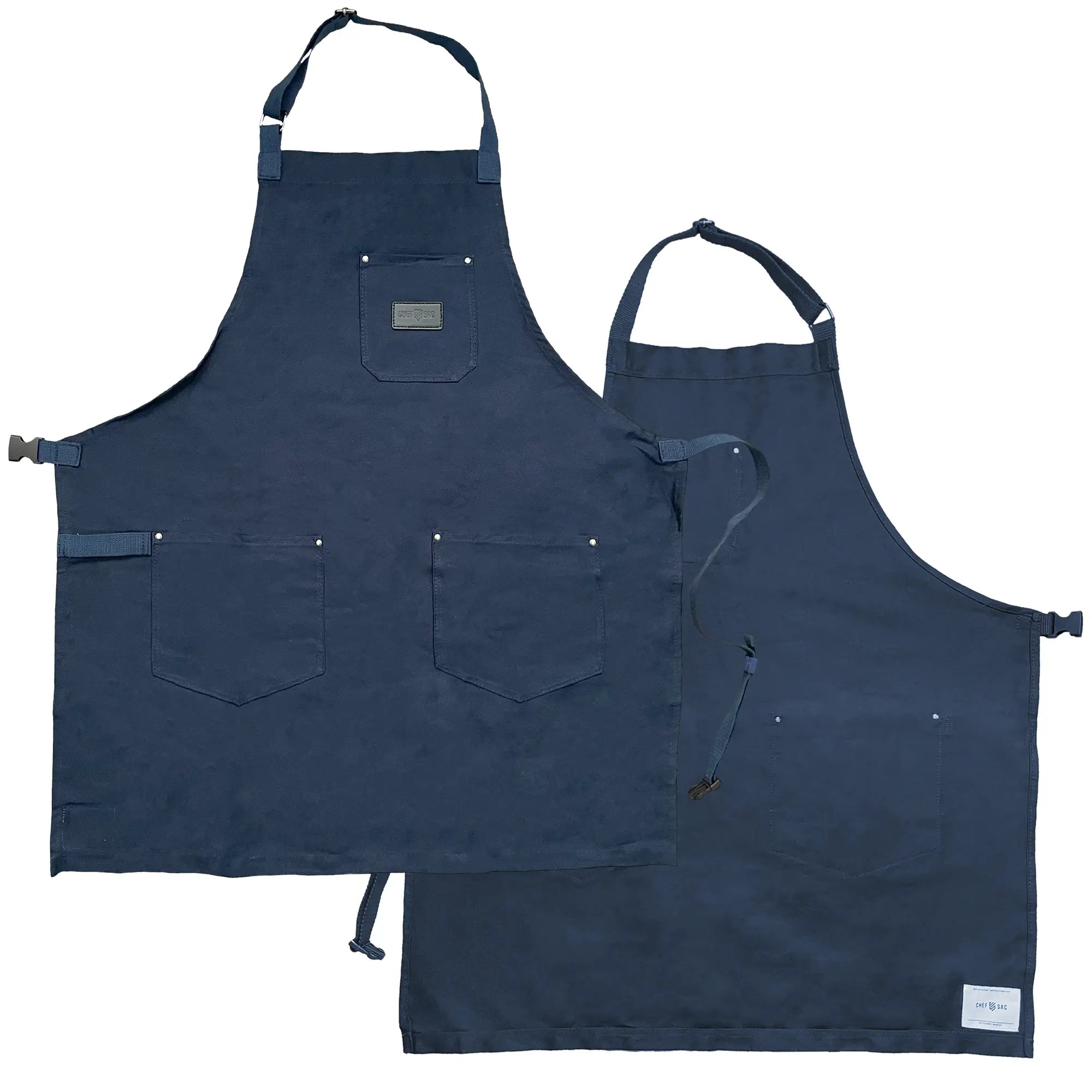 Premium Cotton Canvas Chef Apron for Cooking, Baking & Grilling - Durable & Adjustable Kitchen Apron for Professional Chefs & Home Cooks (Perfect for Restaurants, BBQ Parties & Culinary Classes)