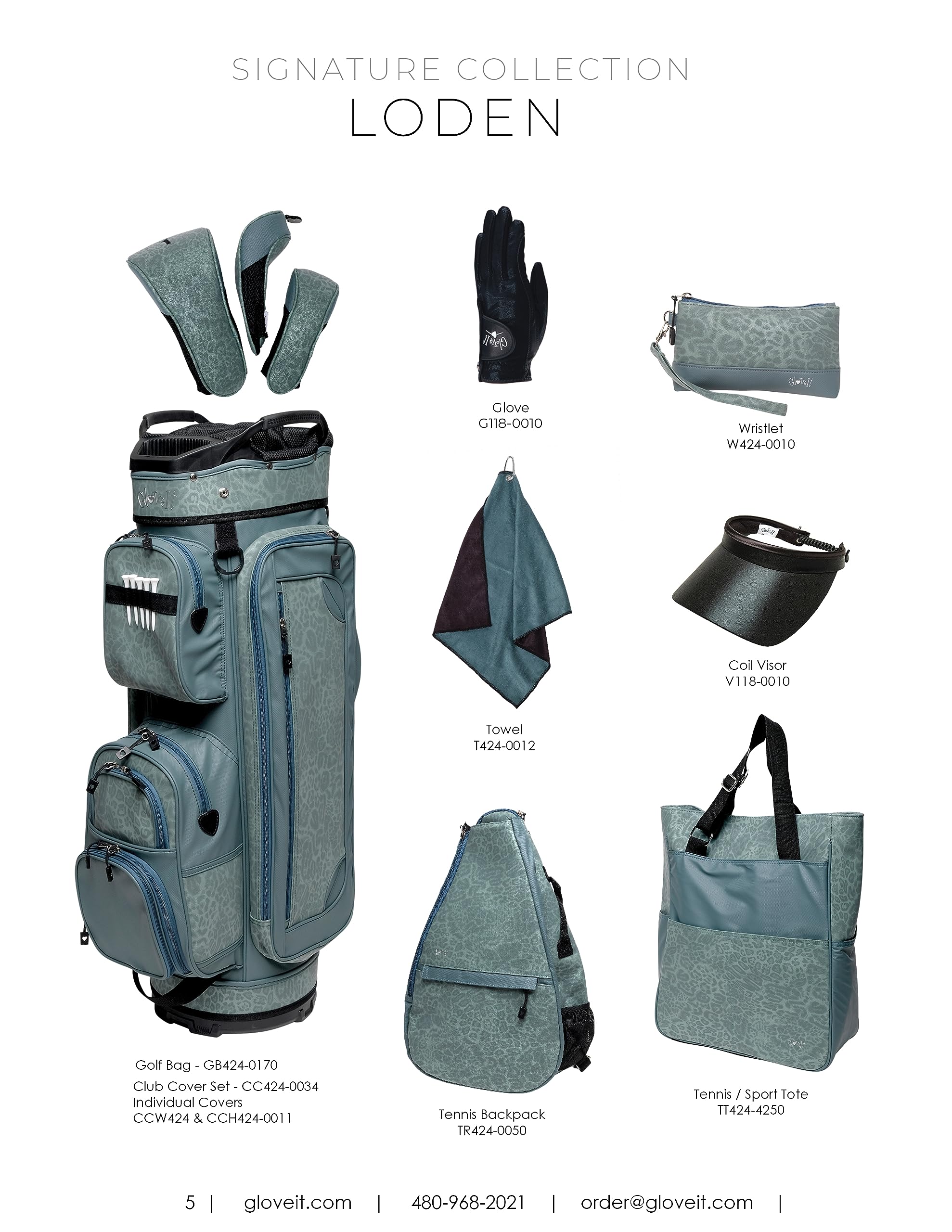 Lightweight Women's Golf Cart Bag - Glove It for Ladies | On-Course & Travel