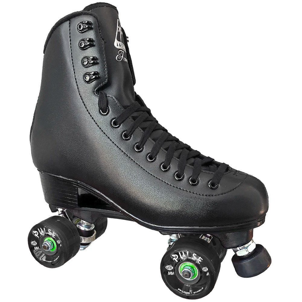 Jackson Finesse Pulse Lite Black Ice Hockey Skates - Professional Performance for Youth & Adult Players - Perfect for Ice Rink Training & Competitive Games