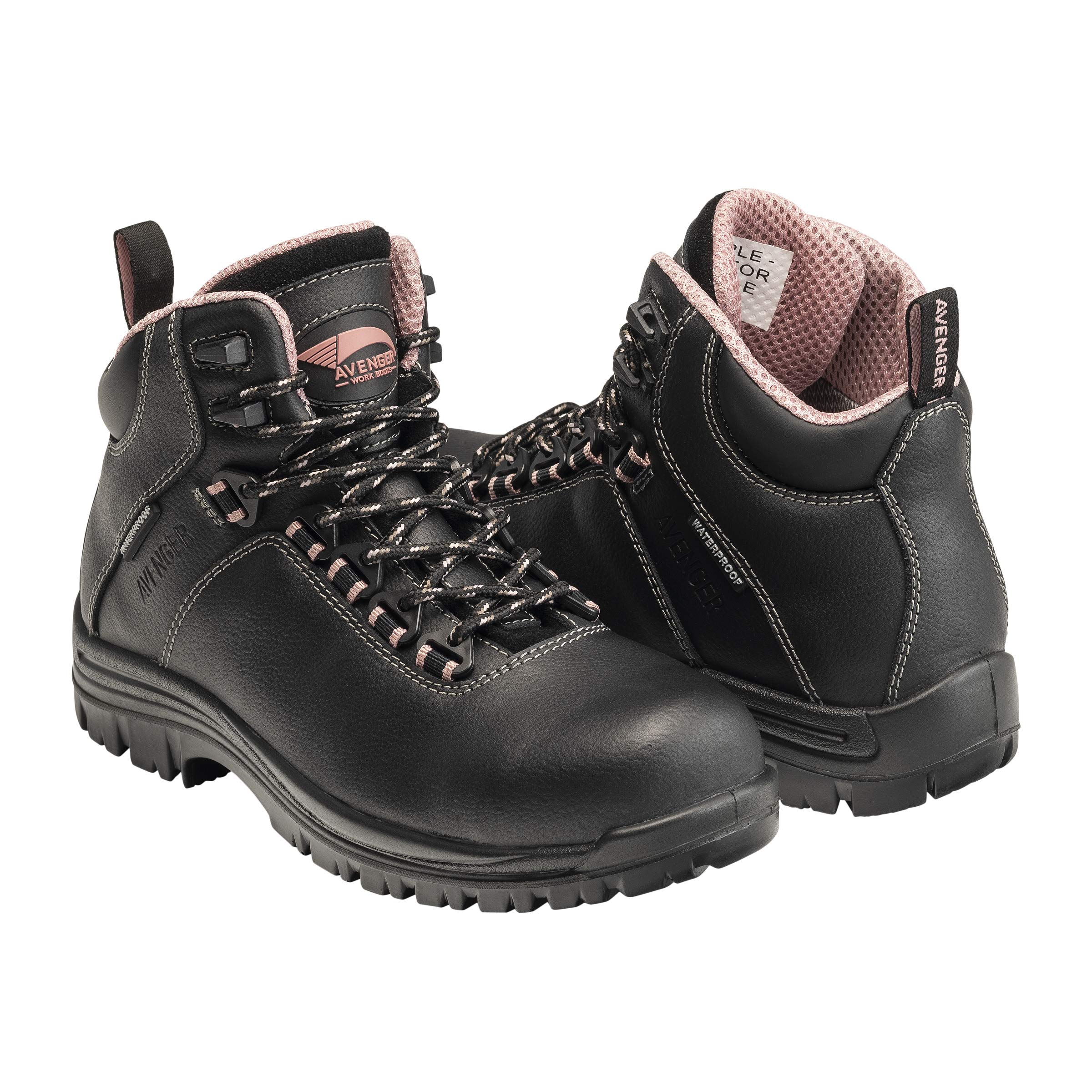 Avenger Men's Breaker Work Boots - Durable Industrial Safety Shoes for Construction & Heavy Duty Work