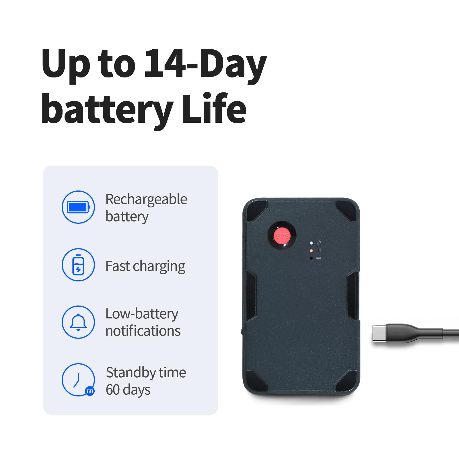 4G GPS Tracker for Vehicles - No Monthly Fee & Subscription - Long Battery Life with SIM Card & Data Included - Real-Time Tracking, GeoFence Alerts, Trip History - Perfect for Fleet Management, Teen Driver Safety & Asset Protection