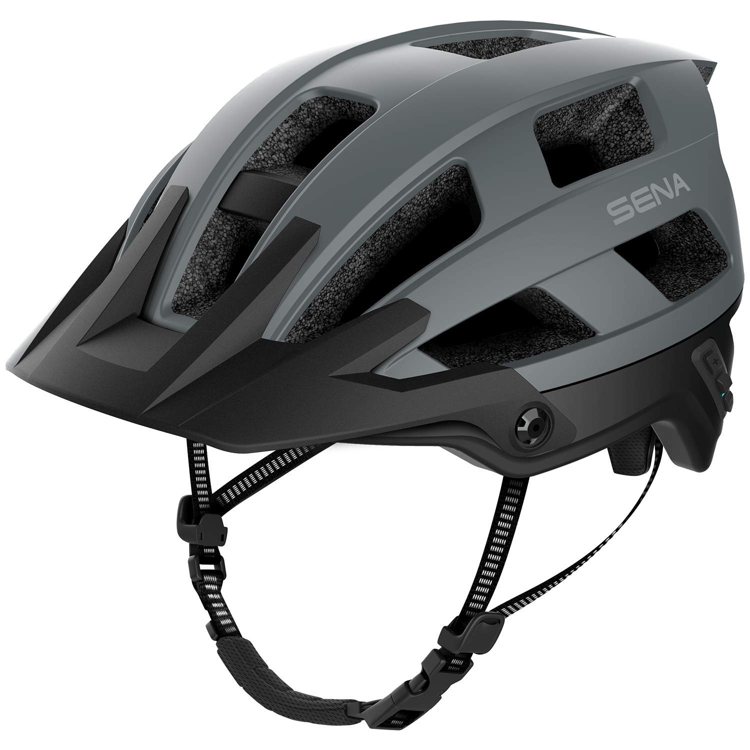 Sena M1 Evo Smart Bike Helmet with Bluetooth Intercom, Music Streaming, GPS Navigation & Hands-Free Calls - Perfect for Cycling, Commuting & Outdoor Adventures