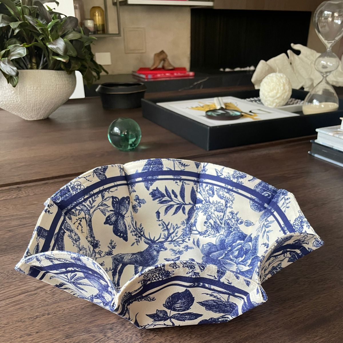 Premium P11 Bread Basket in Blue - Perfect for Picnics, Parties & Kitchen Storage | Animal-Themed Design for Home & Outdoor Use