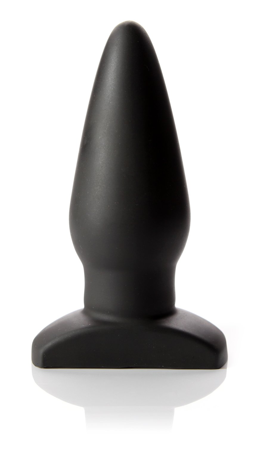 Tantus Ringo Anal Butt Plug - 100% Ultra-Premium Silicone Prostate Massager for Men & Women - Safe Adult Sex Toy for Couples & LGBTQ - Black - Perfect for Solo Play & Couples Intimacy
