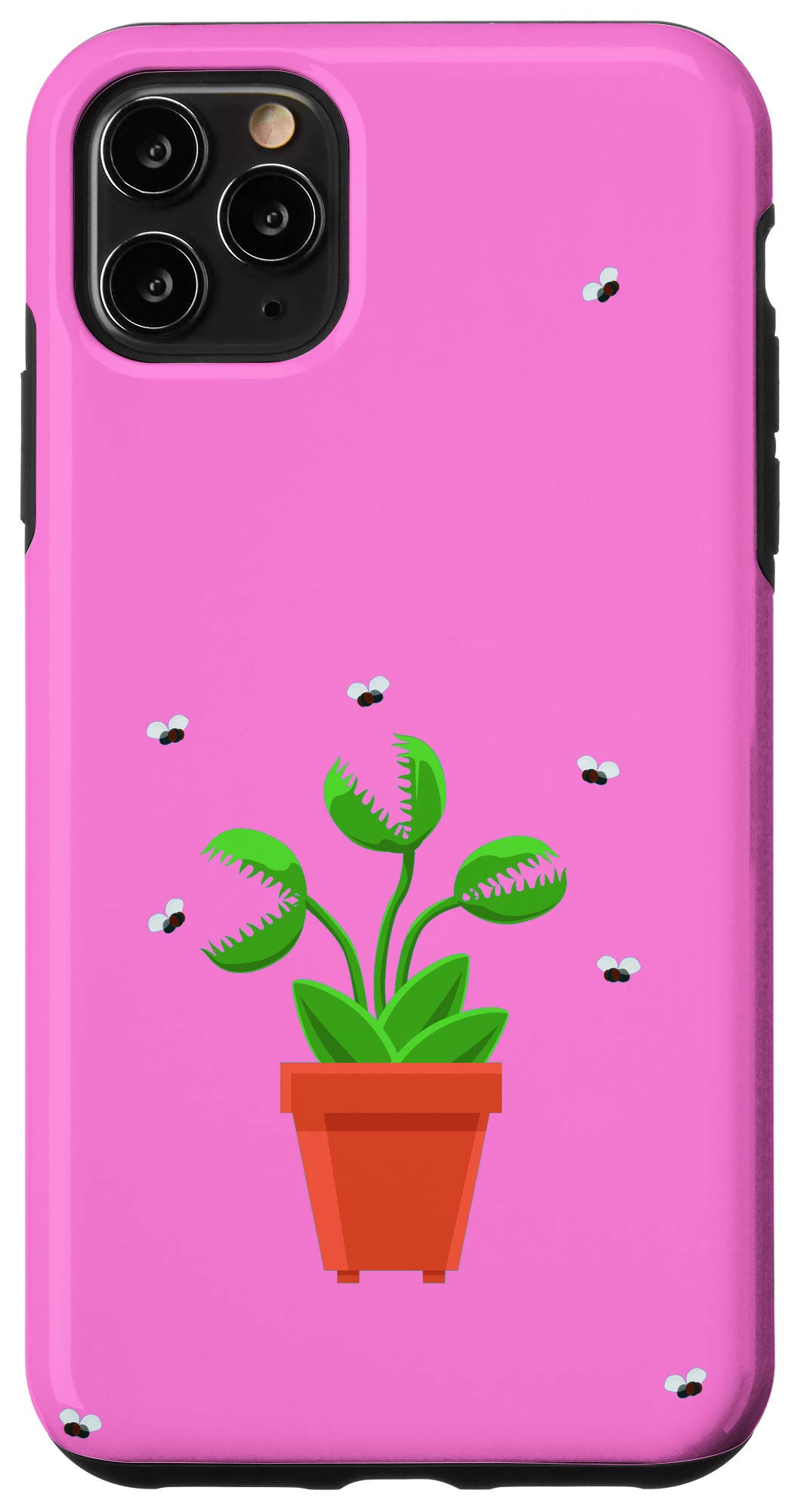 iPhone 11 Pro Max Case - Halloween Pink Venus Flytrap Design, Slim Protective Cover for Shock Absorption | Perfect for Costume Parties, Themed Events & Unique Style Statement