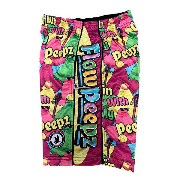 Boys' Flow Peepz Athletic Shorts - Breathable Quick-Dry Running Shorts for Kids - Perfect for Sports, Gym & Outdoor Play