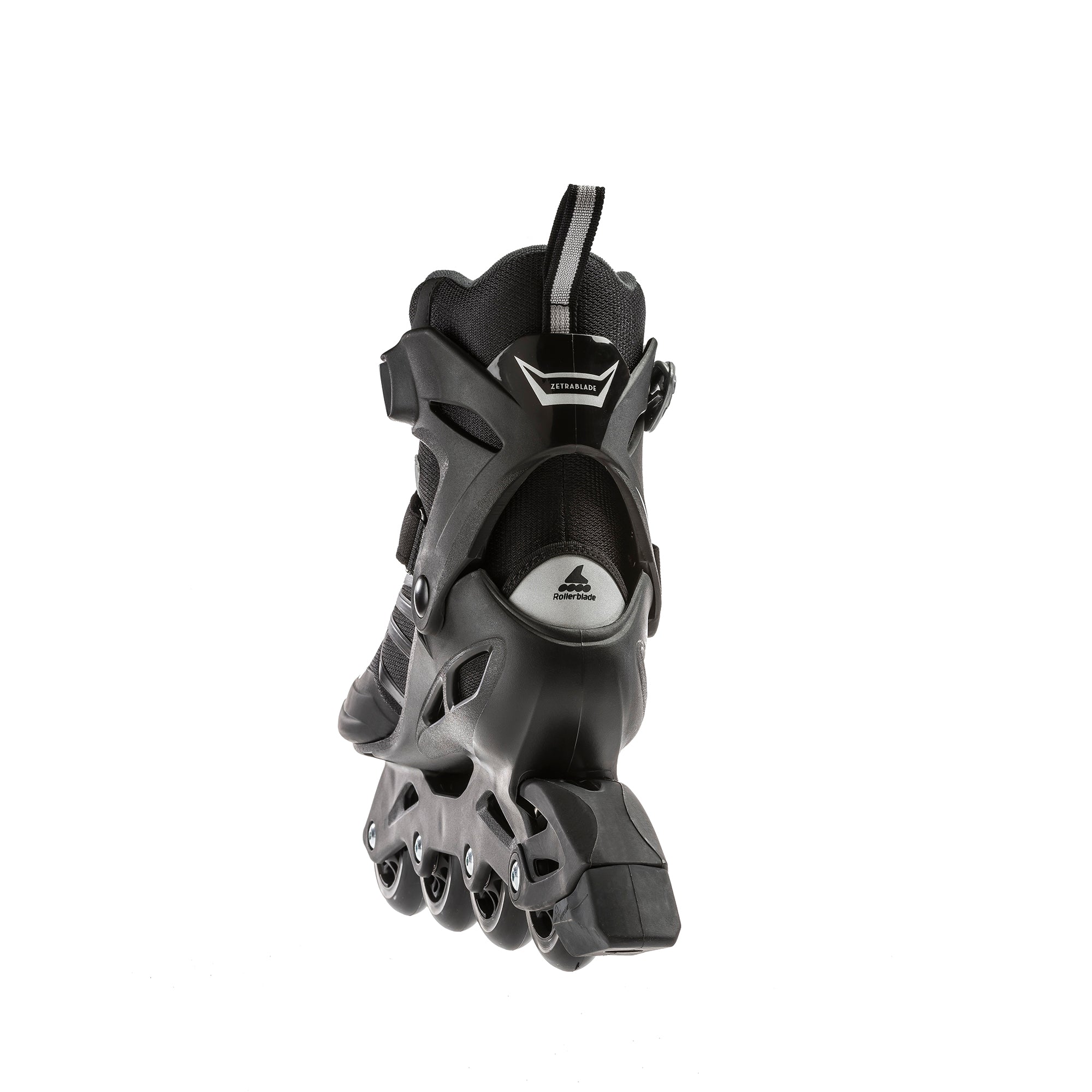 Rollerblade Zetrablade Inline Skates - Black/Silver - Comfortable & Durable for Outdoor Fitness, Recreation & Commuting