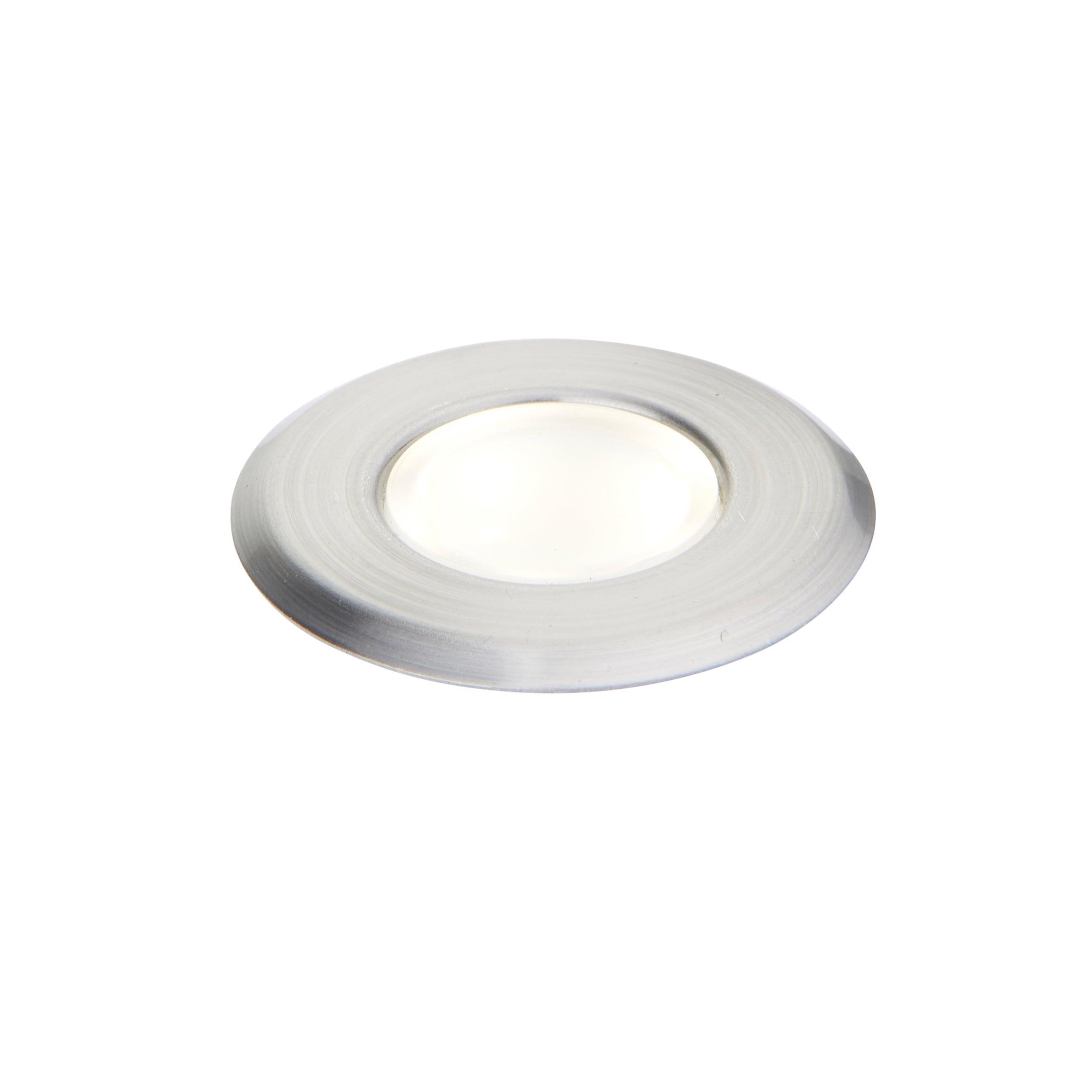 Waterproof Cove Cool White LED Decking Light 0.8W IP67 - Outdoor Landscape Lighting for Patio, Garden, Pathway & Pool Area