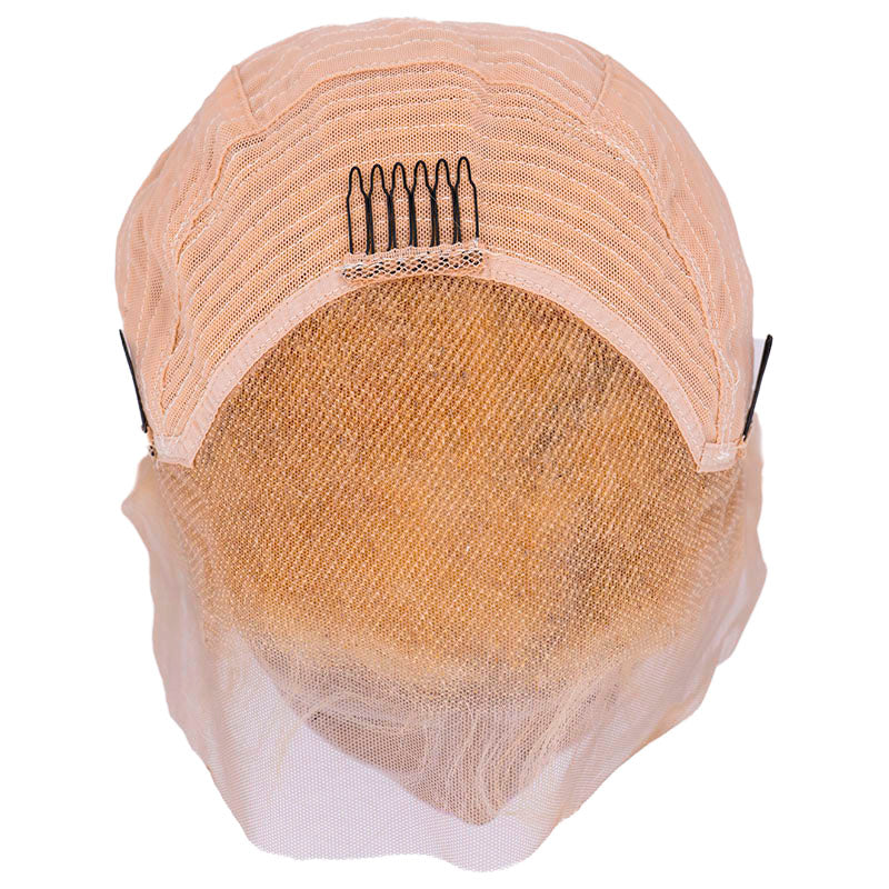 Brazilian Blonde Body Wave 13x4 Transparent Lace Front Wig - 100% Human Hair - Natural Look & Comfort - Perfect for Cosplay, Daily Wear & Special Occasions