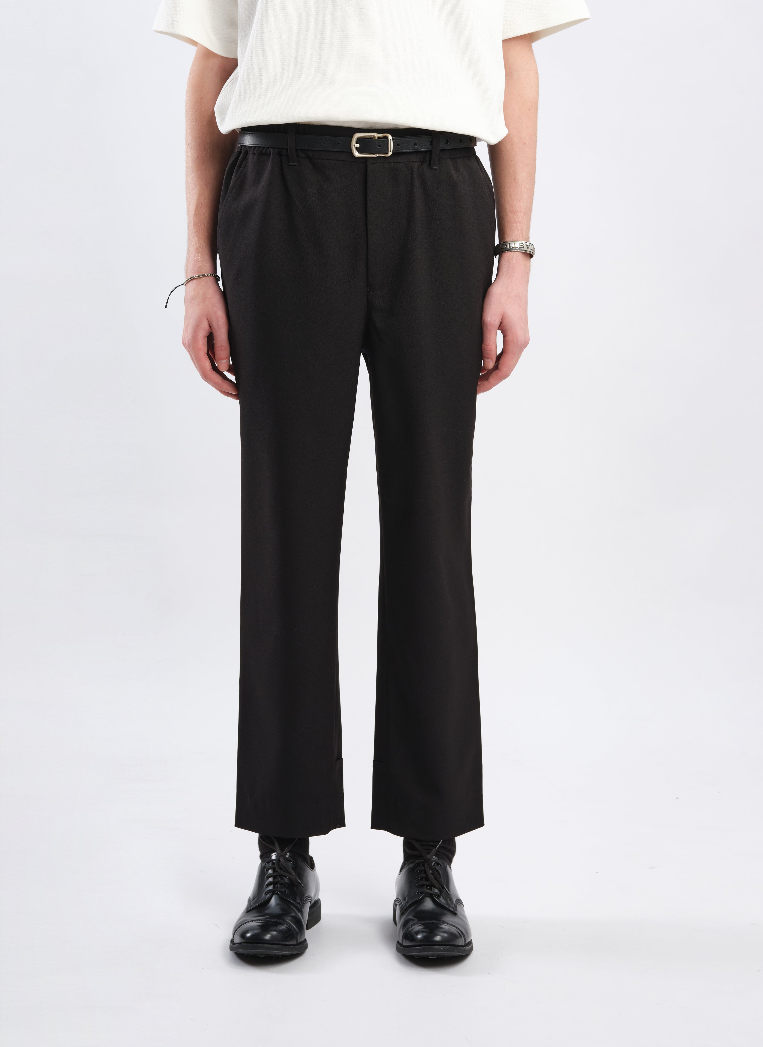 Polyester Regular Length Tapered Pants for Women - Comfortable Office Work Pants (Size 14) | Perfect for Business Casual, Workwear & Professional Outfits