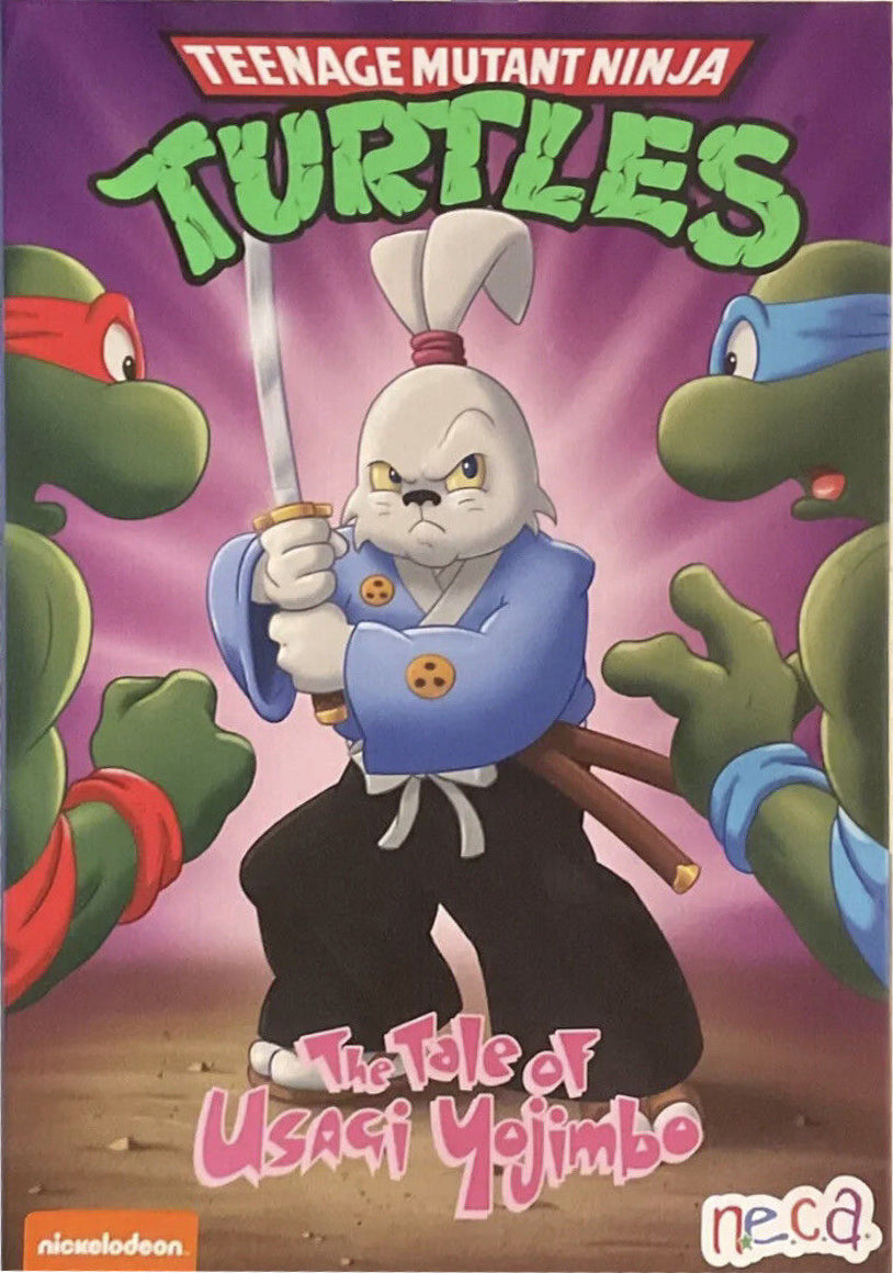 NECA Teenage Mutant Ninja Turtles Usagi Yojimbo Action Figure - Collectible Cartoon Series for TMNT Fans | Perfect for Display, Gifts & Comic Conventions