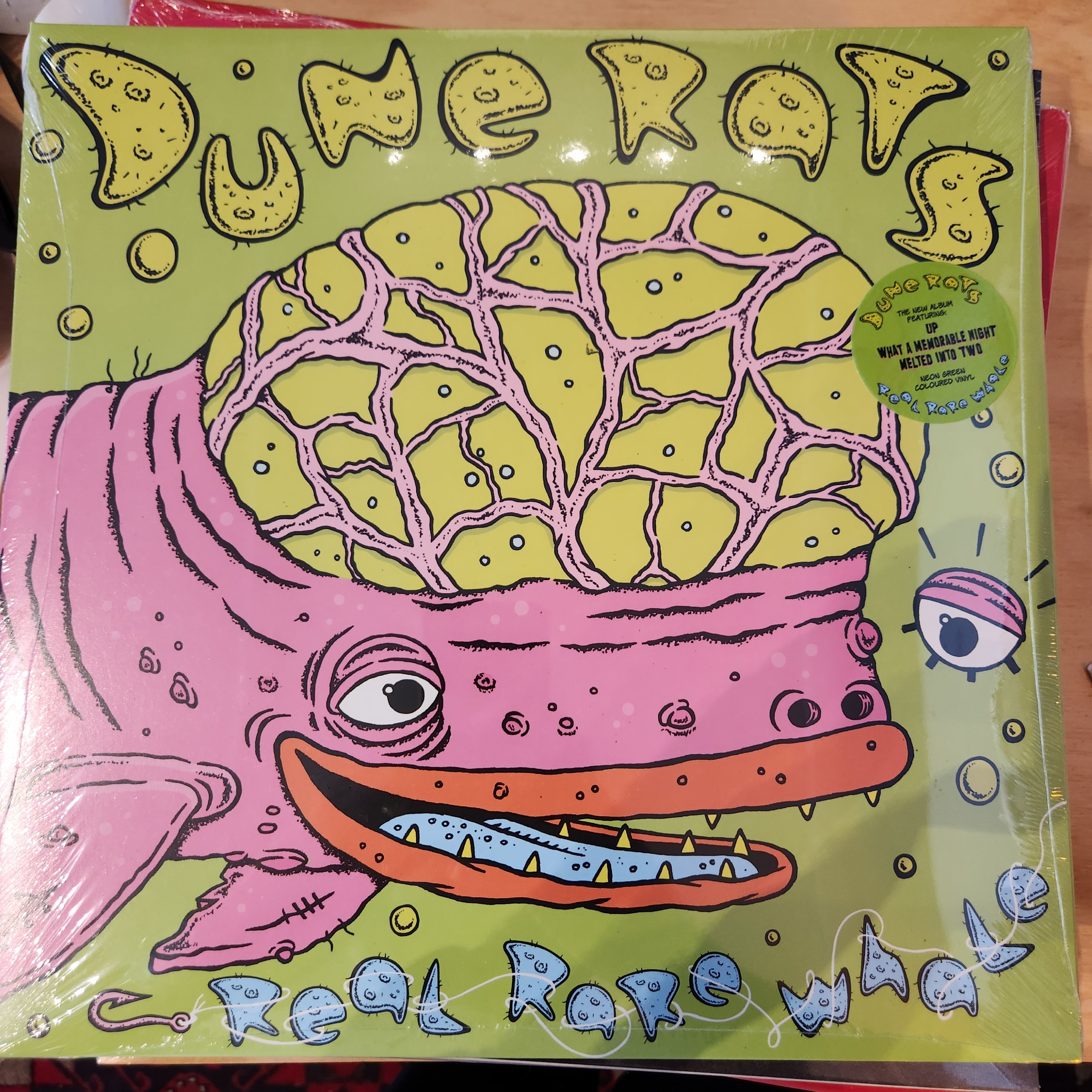 Dune Rats - Real Rare Whale Limited Edition Green Vinyl LP Record | Collectible Music Album for Vinyl Enthusiasts & Indie Rock Fans | Perfect for Home Listening, Gifts & Music Collections