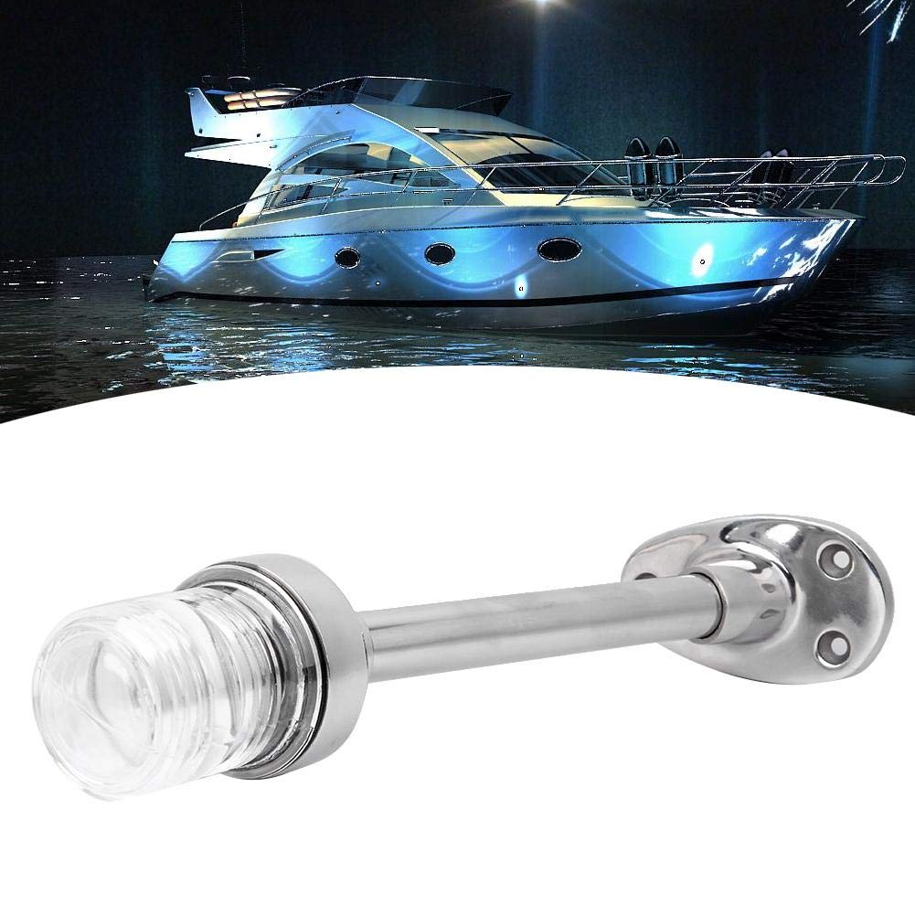 Pactrade Marine LED Boat Navigation Light - 12-24V Waterproof Stern & Anchor Light for Yachts, Fishing Boats | Night Sailing, Fishing Safety Light for Enhanced Visibility on Water
