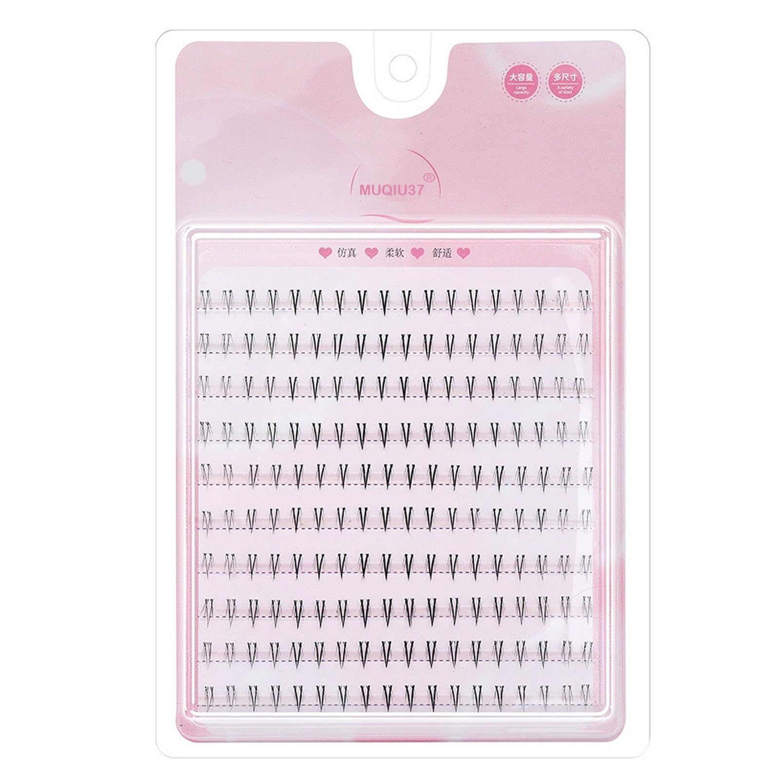 DIY 180PCS 7MM Wispy Natural Look Bottom Lash Clusters - Clear Band False Eyelashes Extensions for Lower Lashes (MQ201) | Perfect for Daily Wear, Special Occasions & Enhancing Natural Eye Beauty