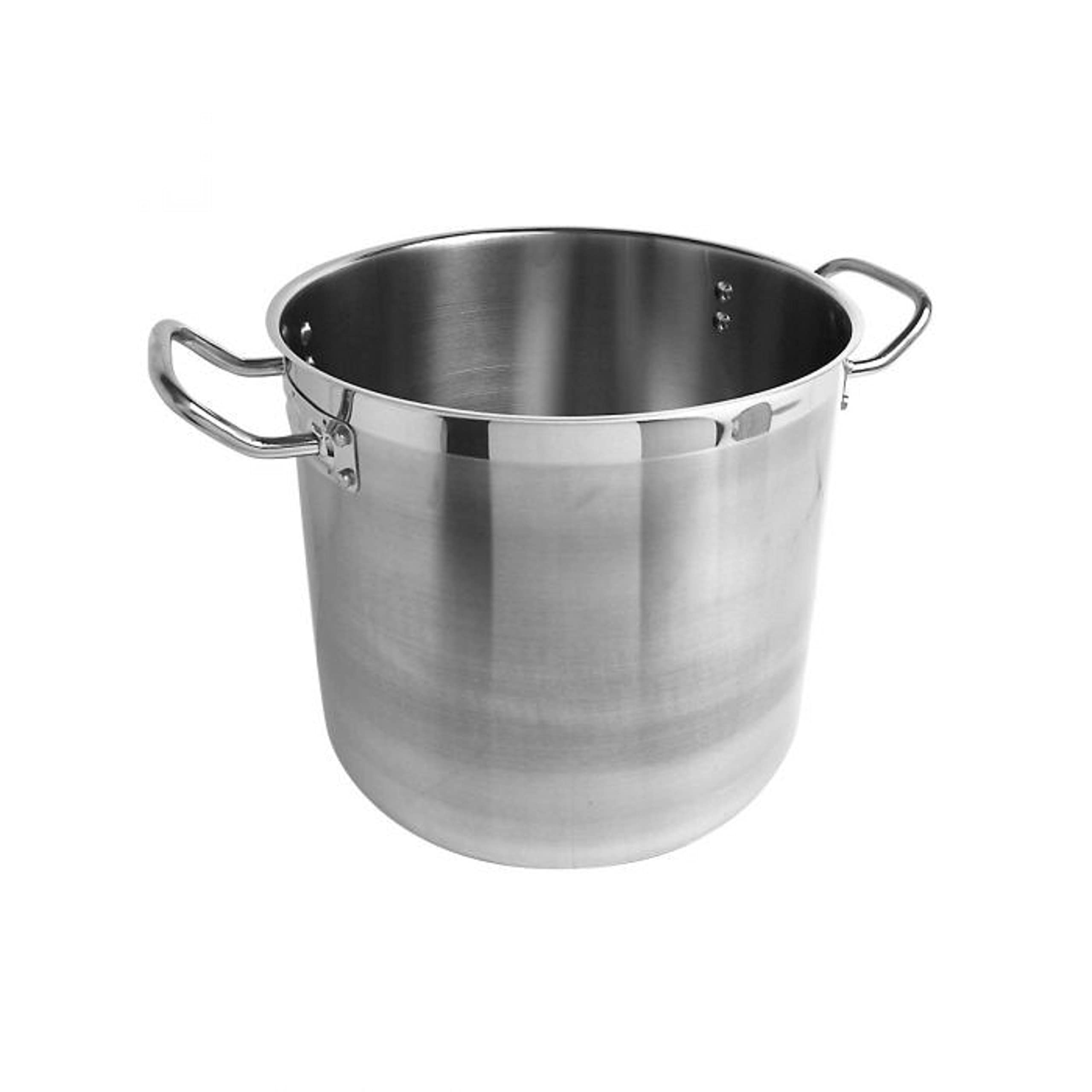 12 qt. Stainless Steel Pasta Cooker with Lid & Encapsulated Base - Multi-Purpose Cookware for Pasta, Steaming Vegetables, Asparagus | Oven & Induction Safe | Perfect for Family Dinners & Meal Prep