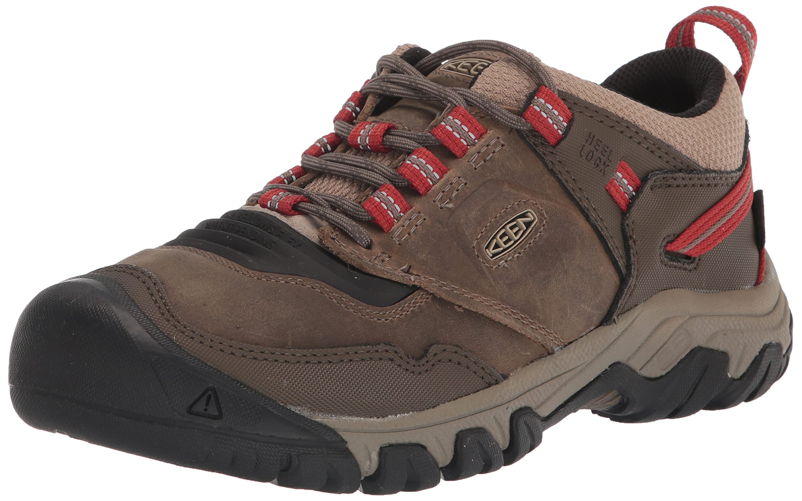 KEEN Men's Ridge Flex Low Height Waterproof Hiking Shoes - Lightweight & Breathable for Outdoor Adventures, Trail Running & Camping