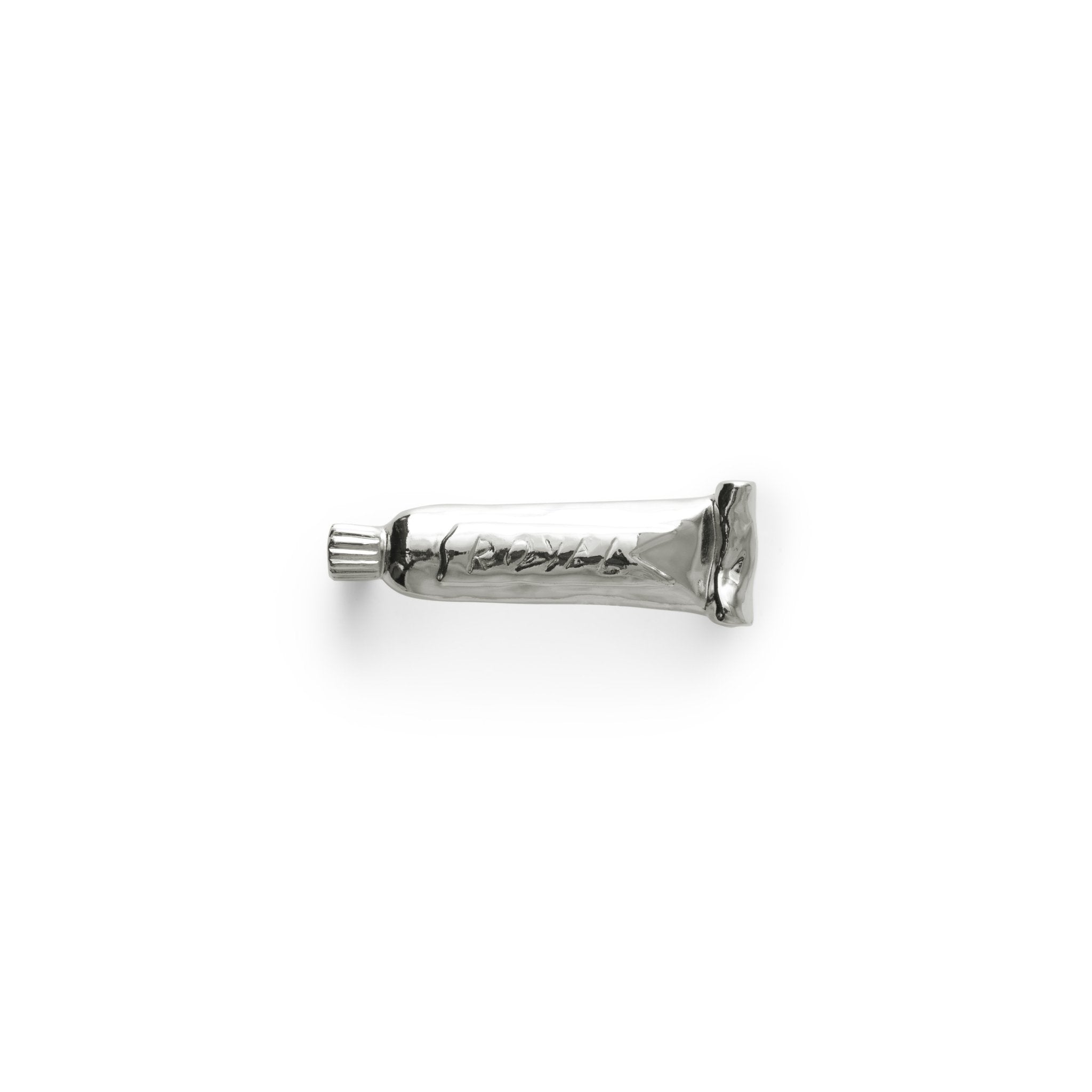 Hardware Pull Toothpaste Dispenser - Durable Metal Cabinet Handle for Kitchen & Bathroom Organization