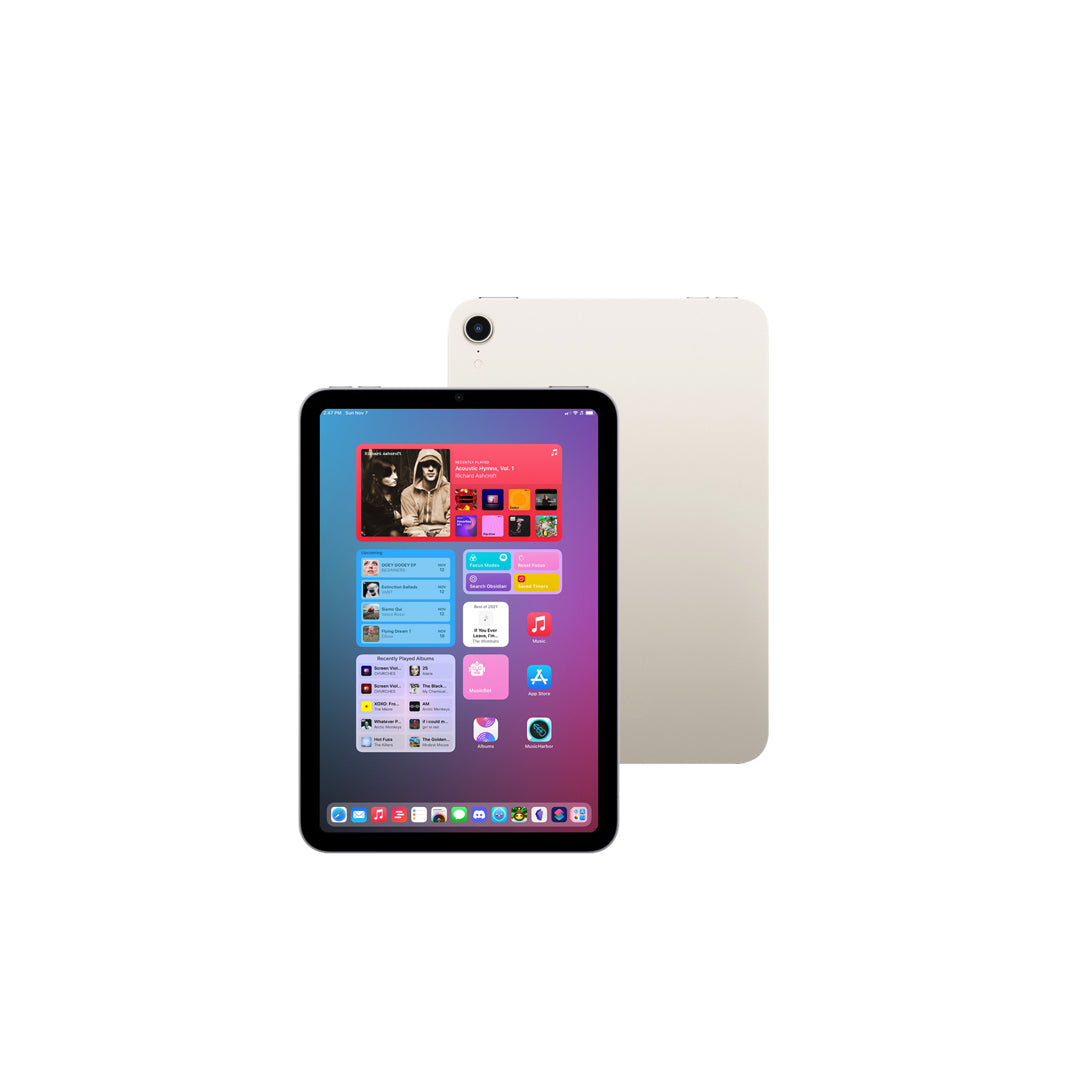 Apple iPad Mini 6 (2021) 8.3-inch Wi-Fi + Cellular Tablet - A15 Bionic Chip, 64GB/256GB Storage, Touch ID, Ultra Wide Camera | Perfect for Travel, Business & Entertainment On-The-Go