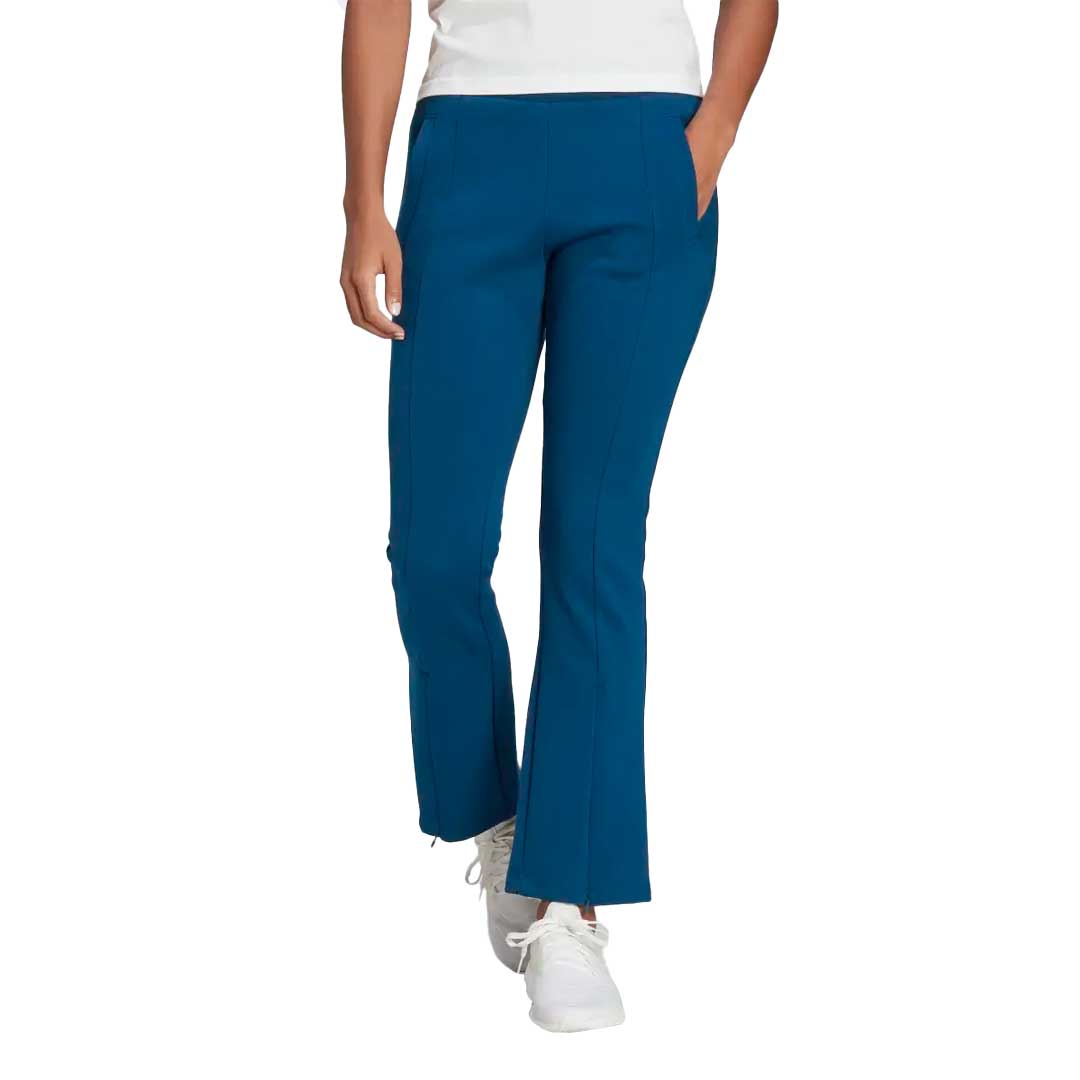 Adidas Women's Future Icons Badge of Sport Flare Pants (HN0686) - High-Waisted Athletic Tights for Running, Yoga & Gym Workouts - Comfortable Workout Leggings for Women
