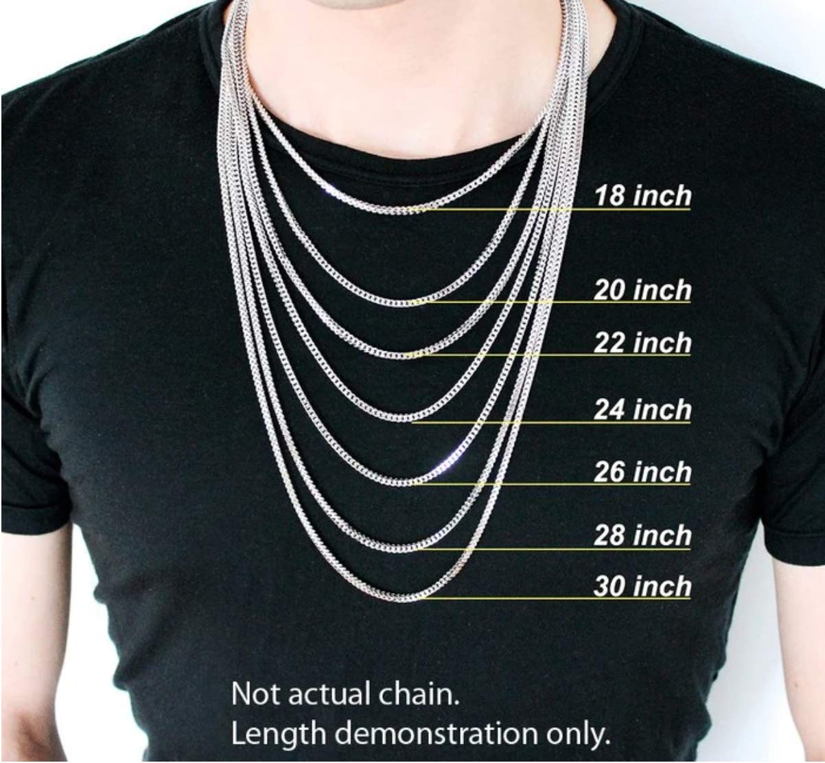 14K Gold Miami Cuban Link Cross Pendant Necklace for Men & Women - Solid Diamond Cut Chain with Secure Clasp (18.0) - Perfect for Everyday Wear, Gifts & Special Occasions