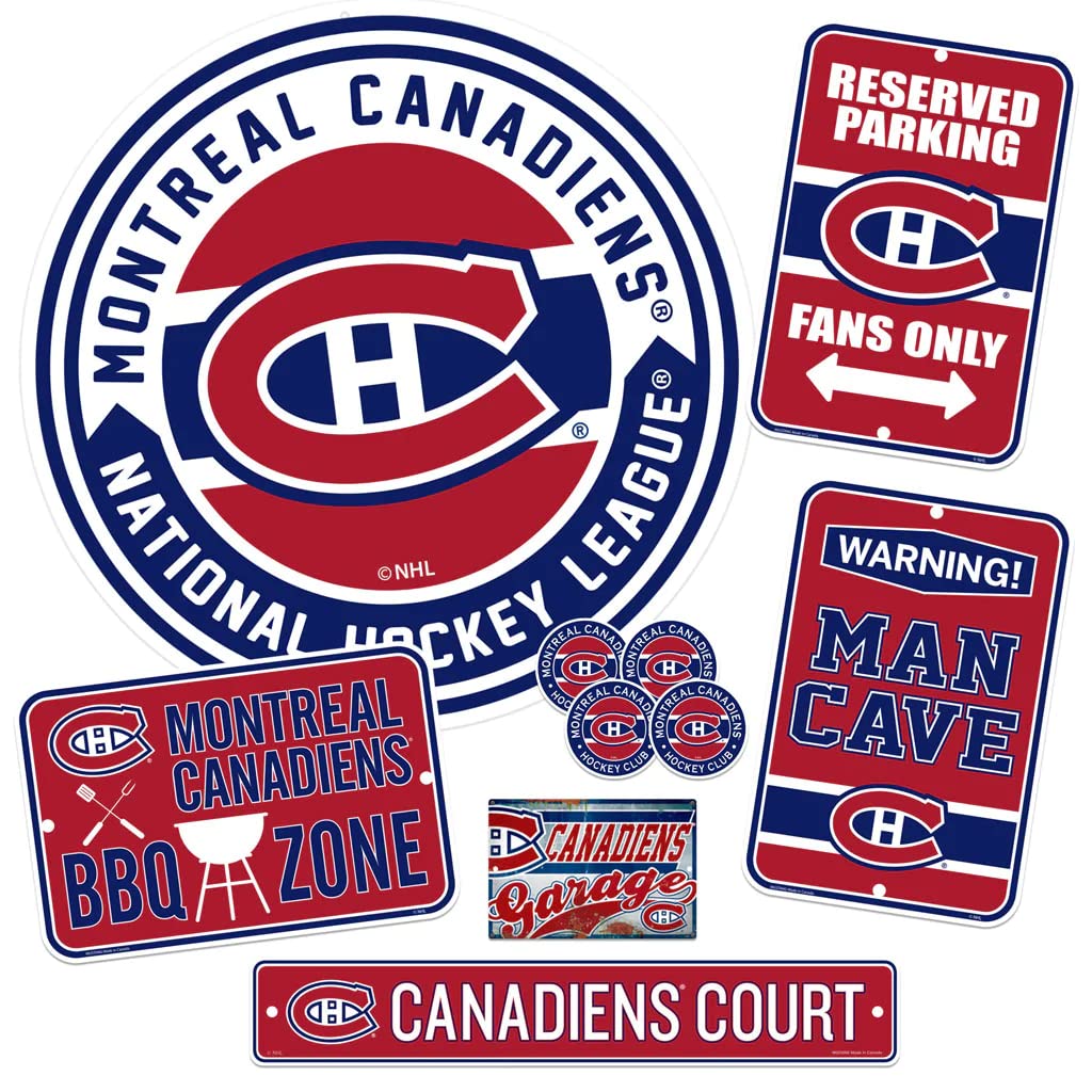 Montreal Canadiens Ultimate Fan Set - 7 Piece NHL Hockey Gift Bundle for Men, Women & Kids | Perfect for Game Day, Parties & Collectors