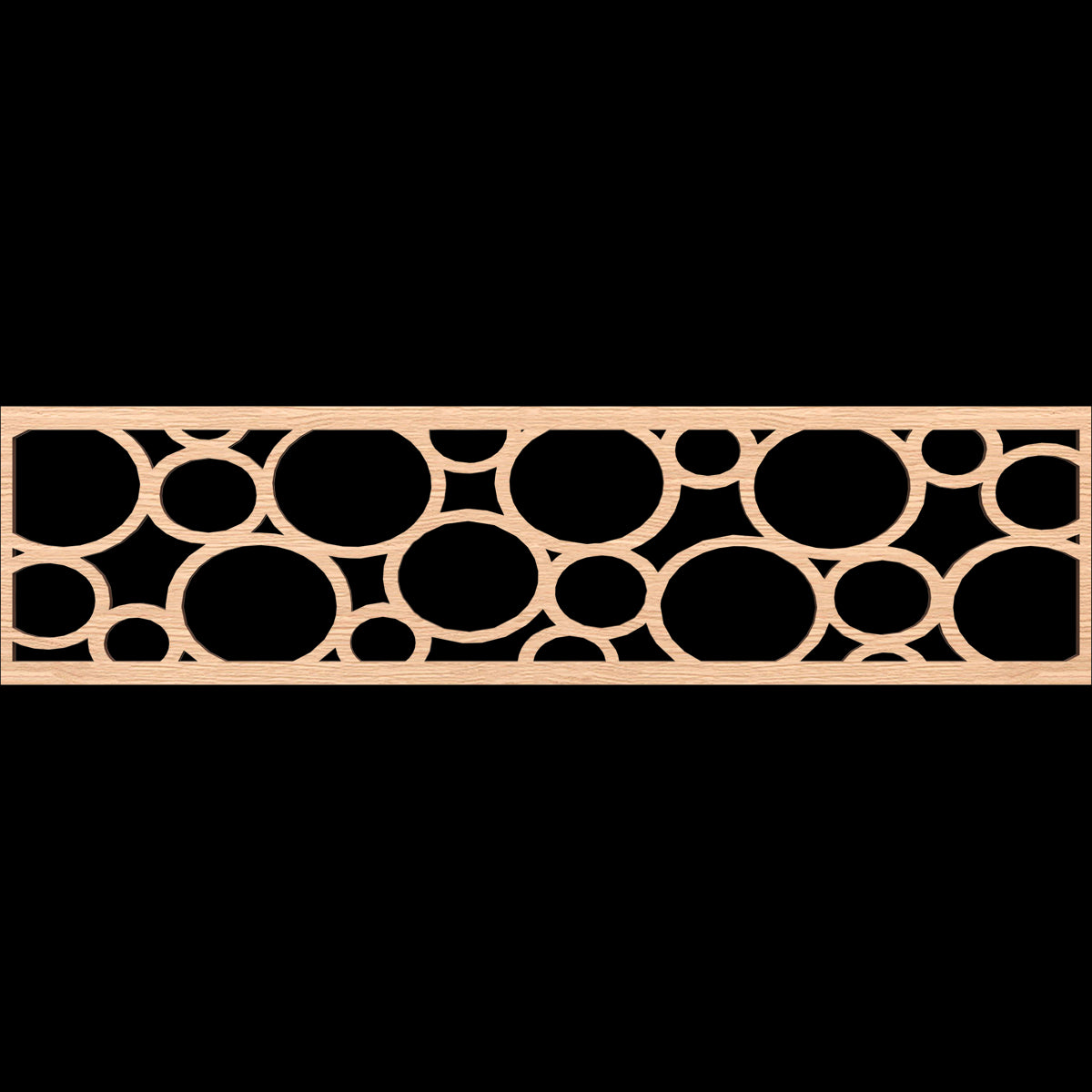 Hemingway Fretwork Moulding - Decorative Wood Trim for Home & Furniture - Perfect for DIY Projects, Wall Paneling, and Cabinet Accents