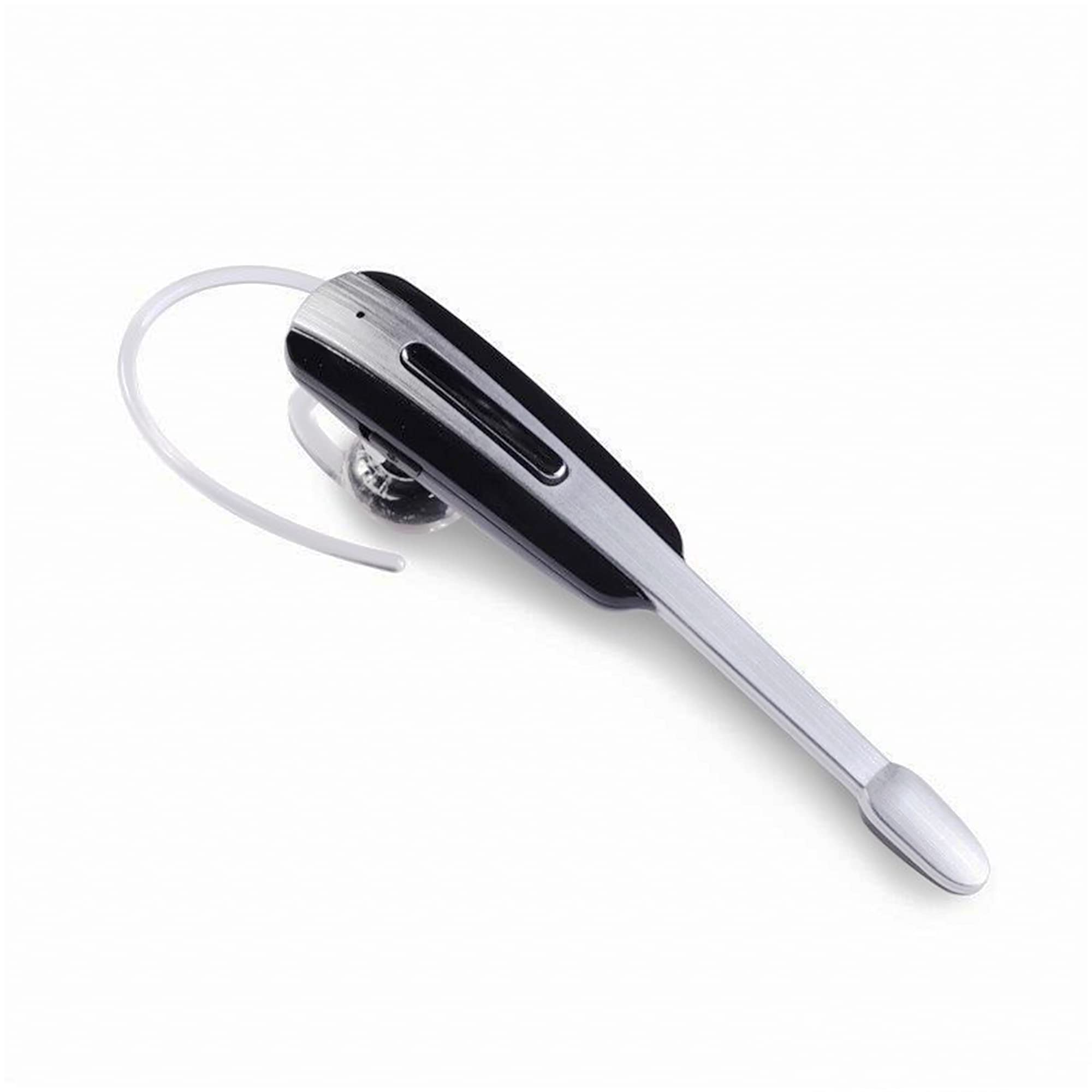 Tek Styz Wireless Bluetooth Headphones - Noise Cancelling Earbuds Compatible with Alcatel Idol 4 Pro (Black/Silver) | Perfect for Gym, Commuting & Office Use