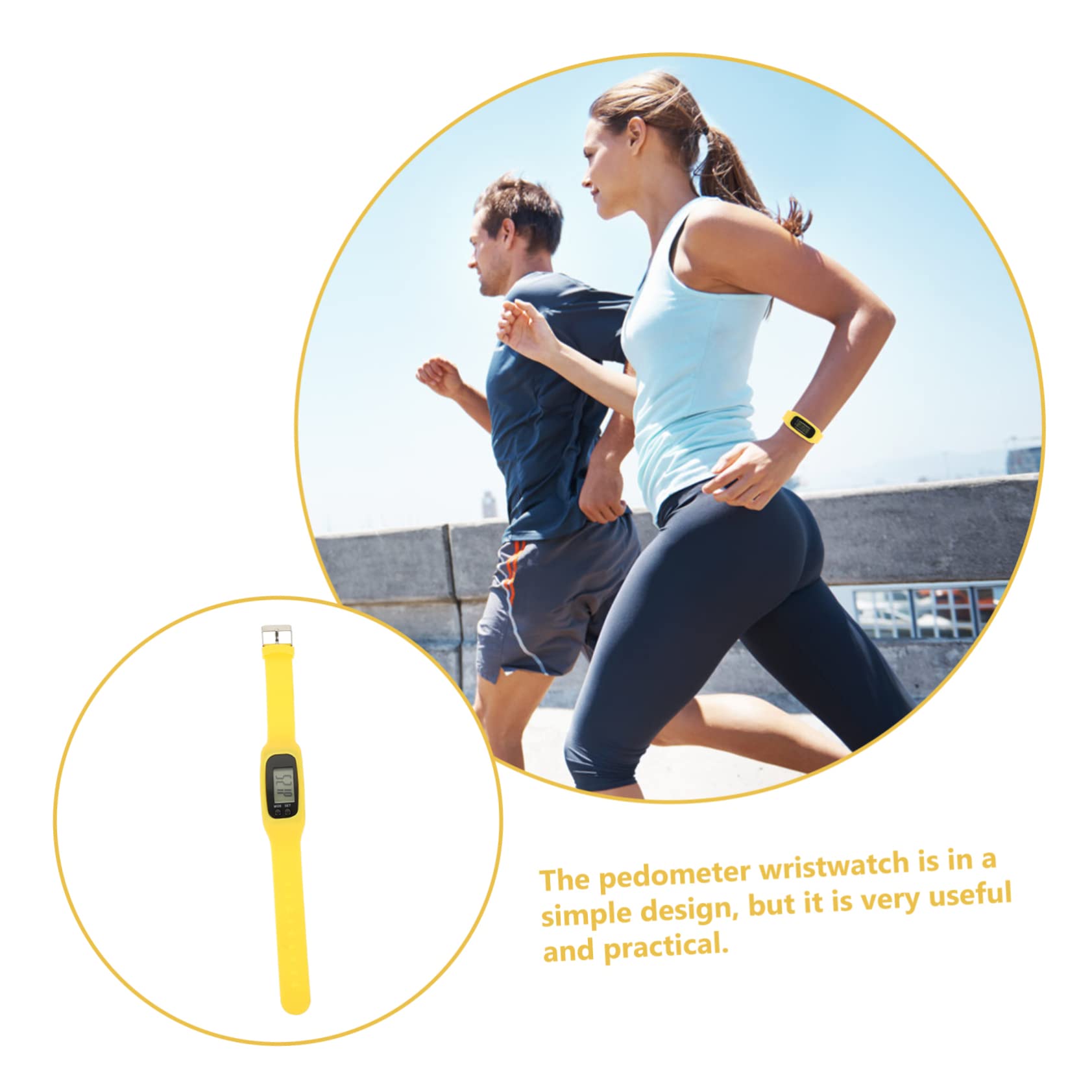 CORHAD Women's Fitness Tracker Watch - Step Counter, Pedometer, Activity Monitor for Running & Walking - Stylish Wristband for Women & Kids - Perfect for Gym, Workouts & Daily Activity Tracking
