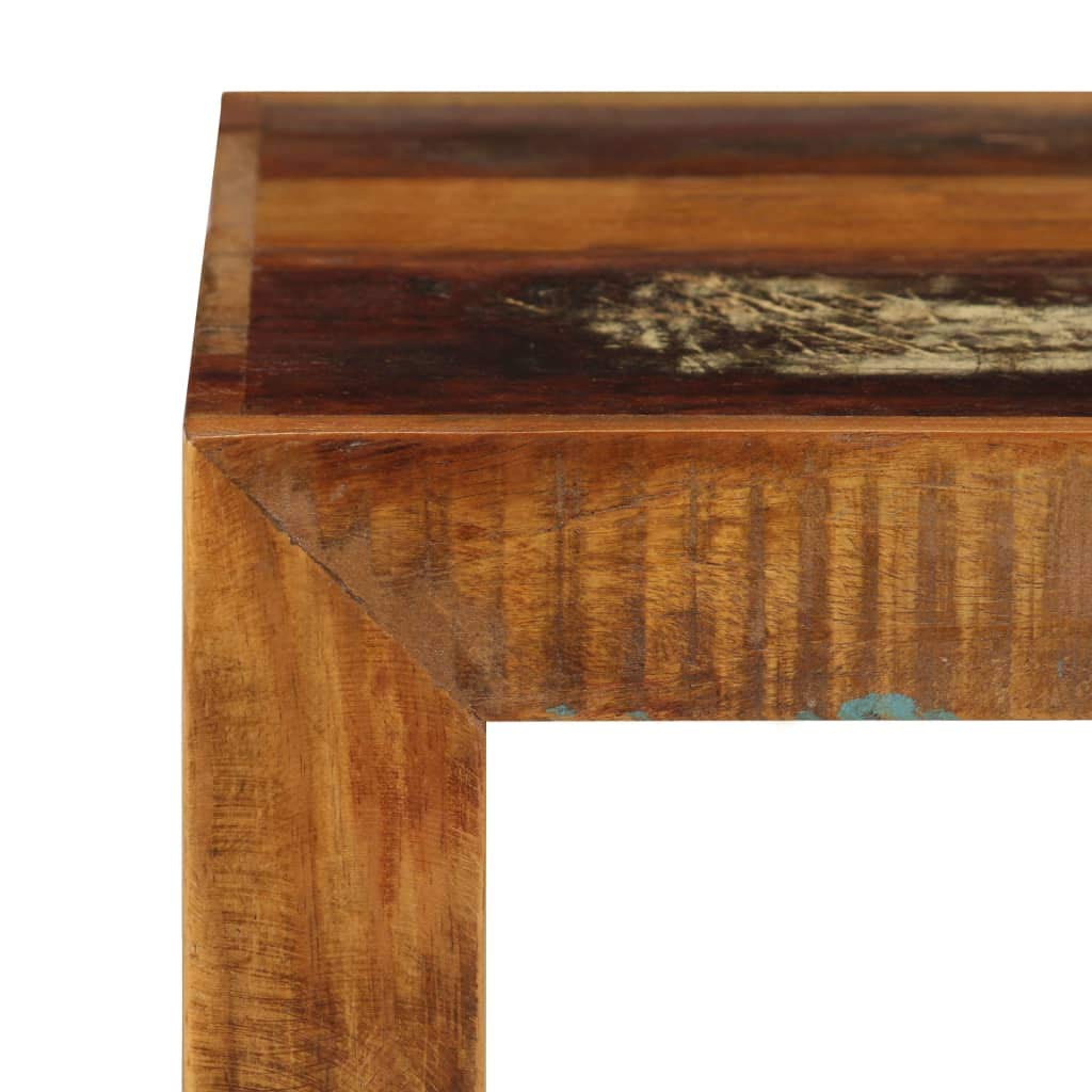Solid Wood Side Table - 15.7