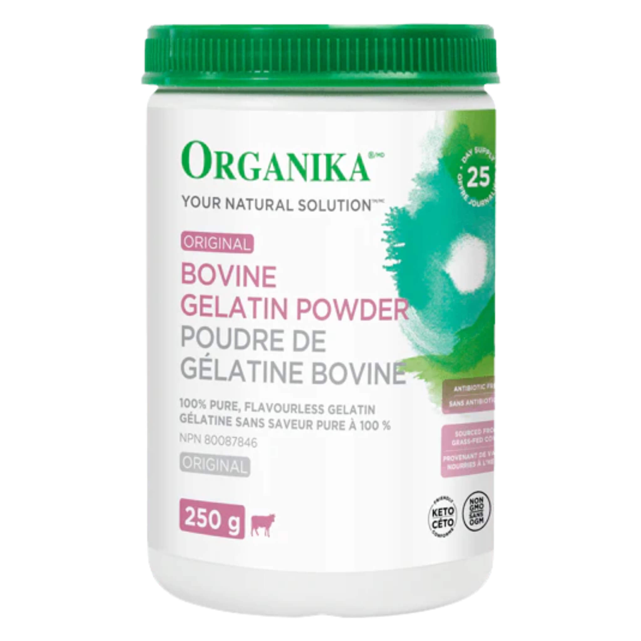 Grass-Fed Bovine Gelatin Powder - Pure Collagen Protein Supplement for Joint Health, Skin & Hair Care - Perfect for Smoothies, Baking & DIY Beauty Recipes