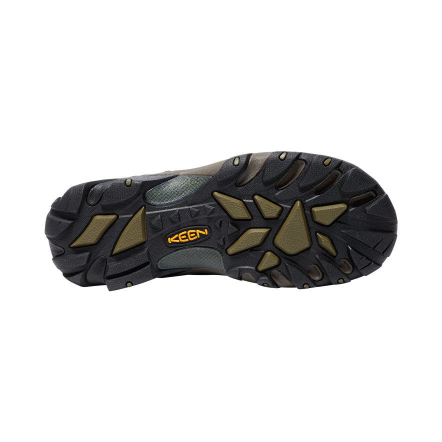 Men's KEEN Targhee II Waterproof Hiking Boots - Mid Wide Fit for Comfort & Support | Dark Olive | Ideal for Outdoor Adventures & Trail Hiking