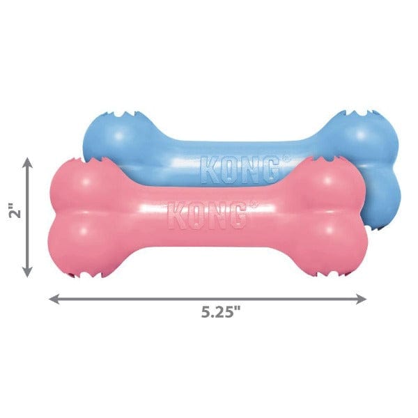 KONG Puppy Goodie Bone Dog Toy - Durable Chew Toy for Teething Puppies, Small Dogs - Perfect for Training, Playtime & Anxiety Relief