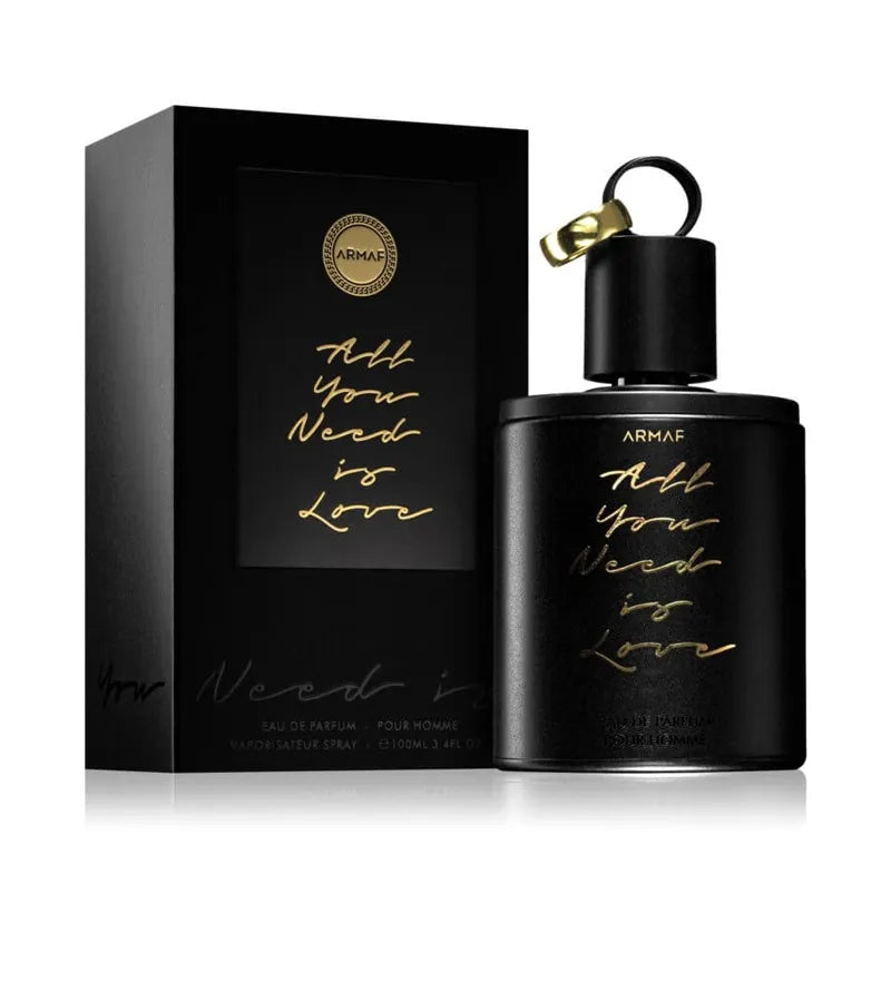 Armaf All You Need Is Love Pour Homme 100ML Eau de Parfum Spray for Men - Long Lasting Fragrance for Date Night & Special Occasions