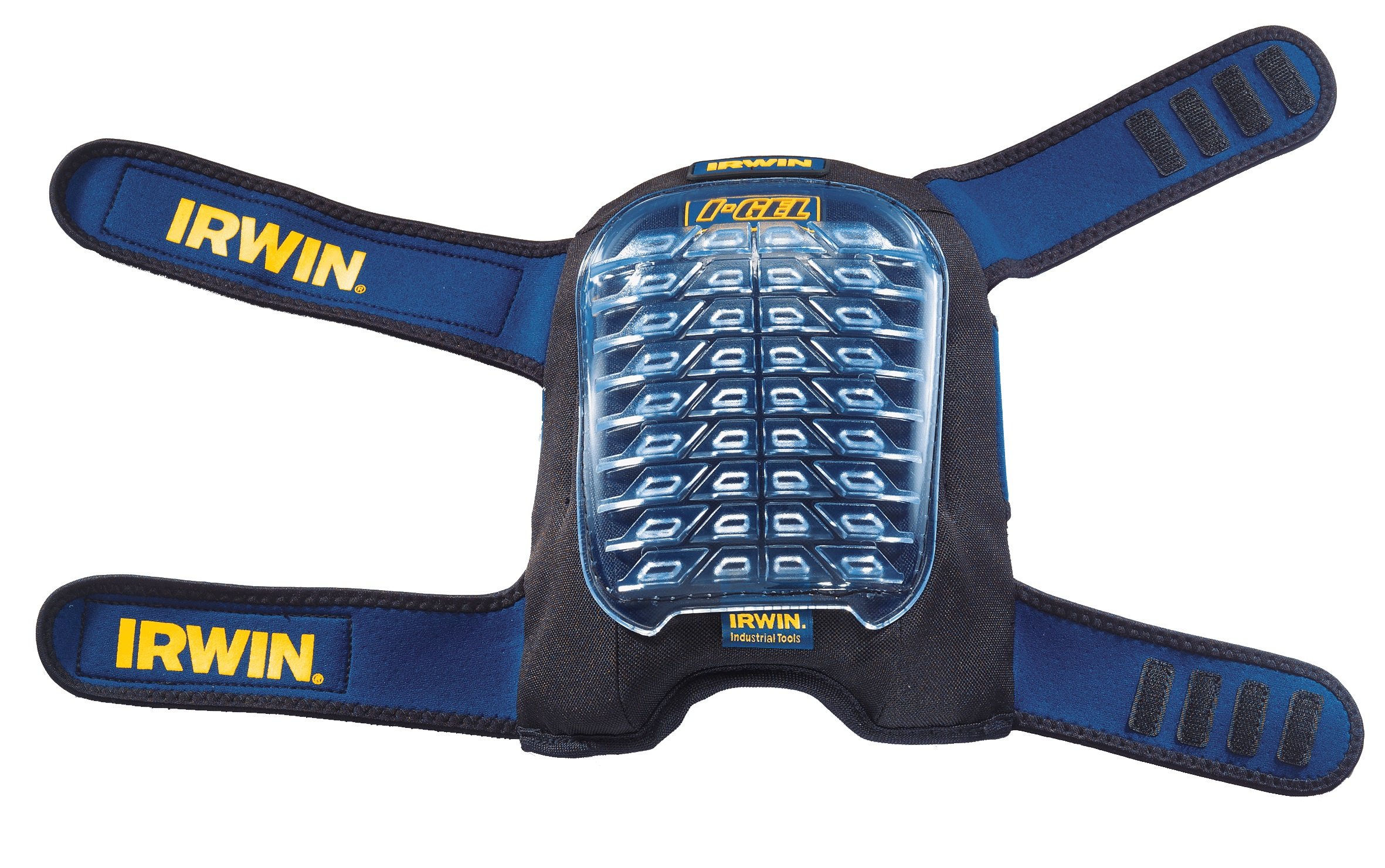 Professional Gel Knee Pads by Irwin Tools - Non-Marring, Comfortable Work Protection for Construction, Flooring & Gardening - OSHA Compliant Safety Gear