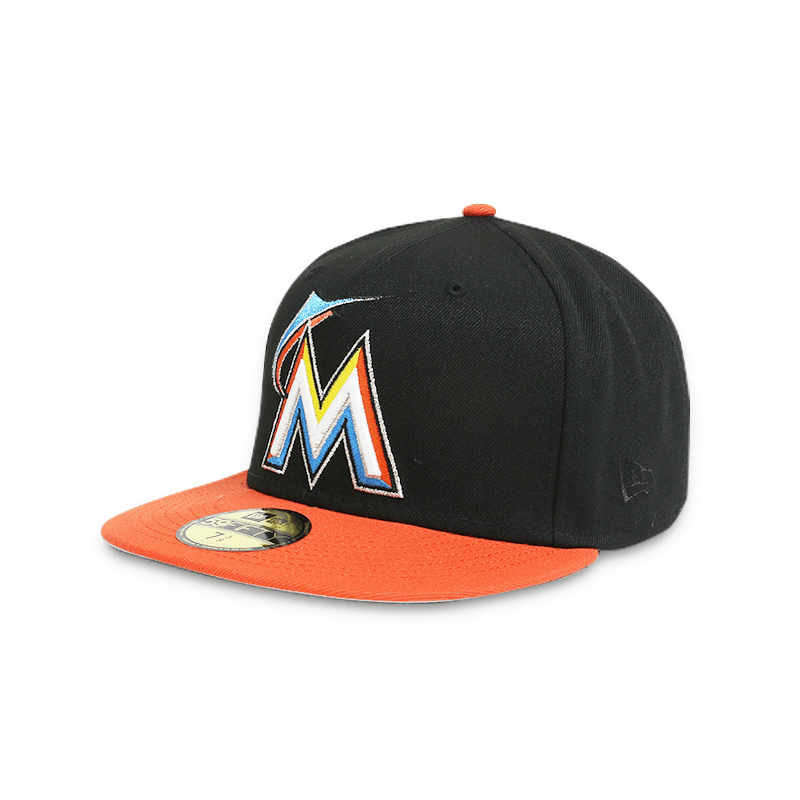 Miami Marlins 2017 All-Star Game Fitted Baseball Cap for Men - Official MLB Snapback Hat for Sports Fans & Casual Wear