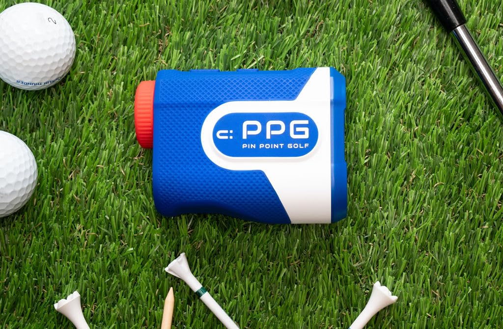 PPG CaddyVision Laser Golf Rangefinder with Magnet - 650 Yard Range, 7X Magnification, Slope Switch & Pin-Lock Vibration - Lightweight Golf Distance Finder for Accurate Shots on the Course | Perfect for Tournaments, Practice & Outdoor Golfing