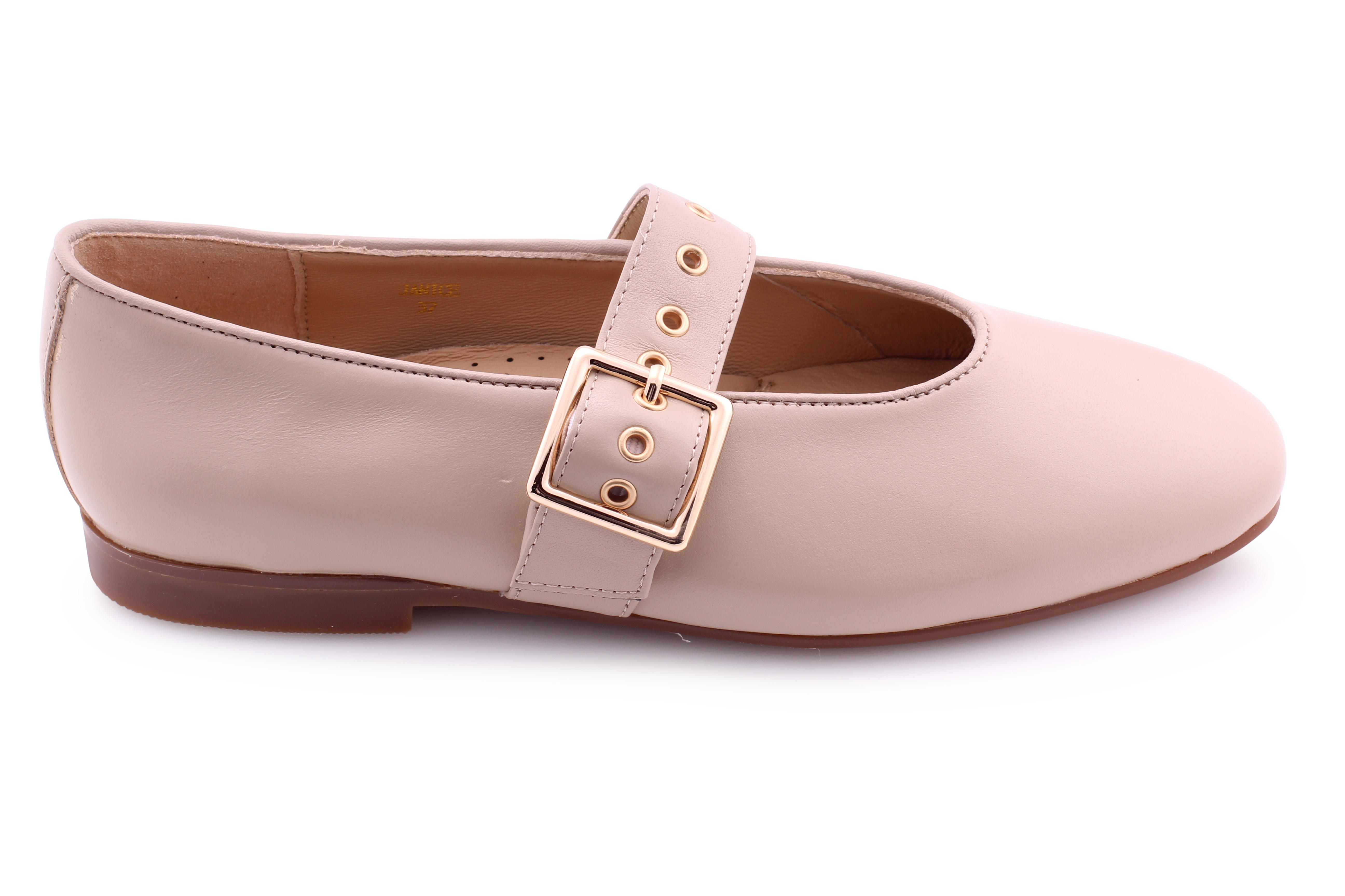 Ecru Leather